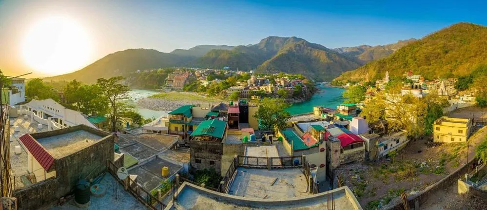 Nearby landmark in Skyard Hostel Rishikesh Laxman Jhula