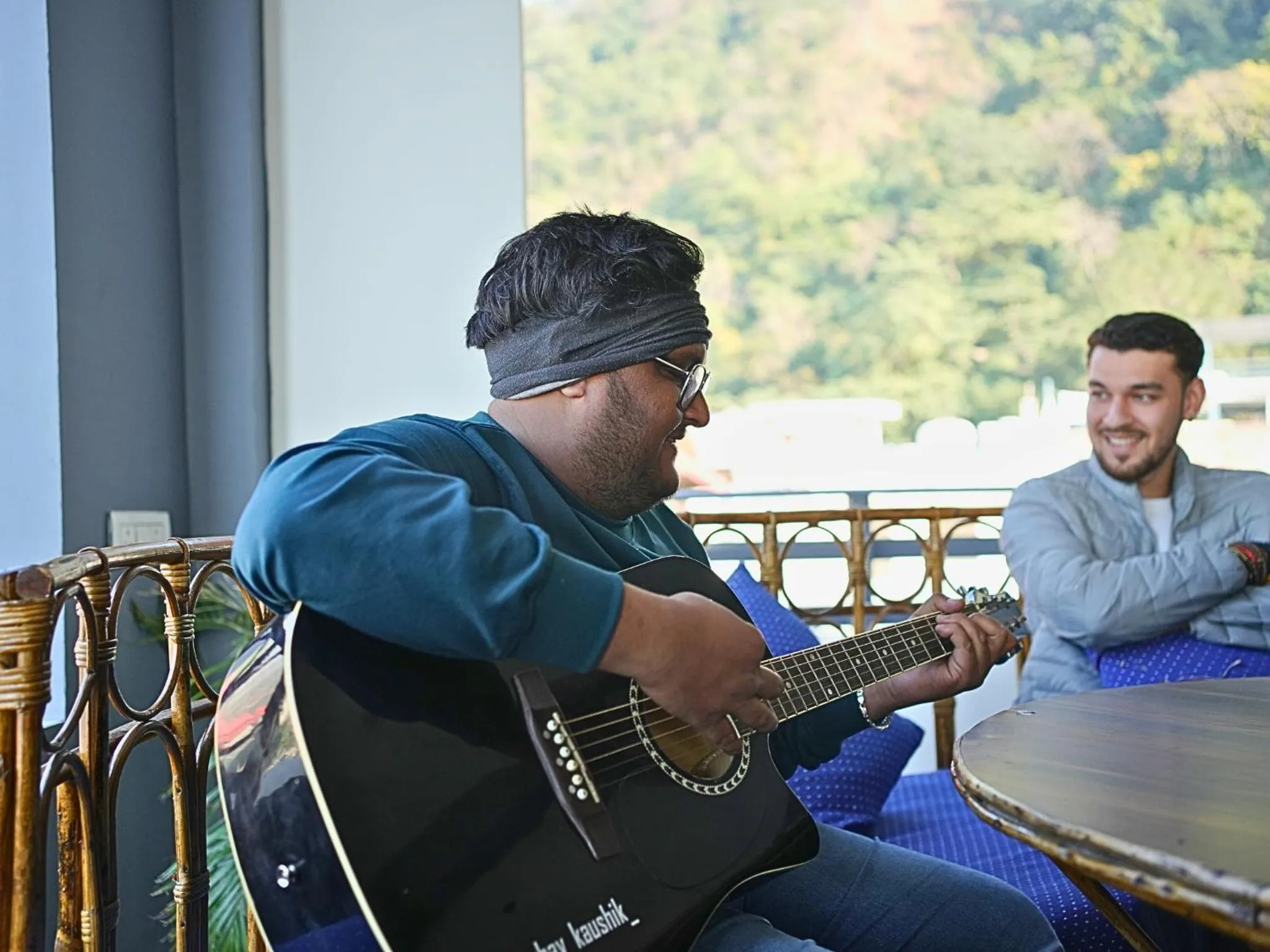 Day in Skyard Hostel Rishikesh Laxman Jhula