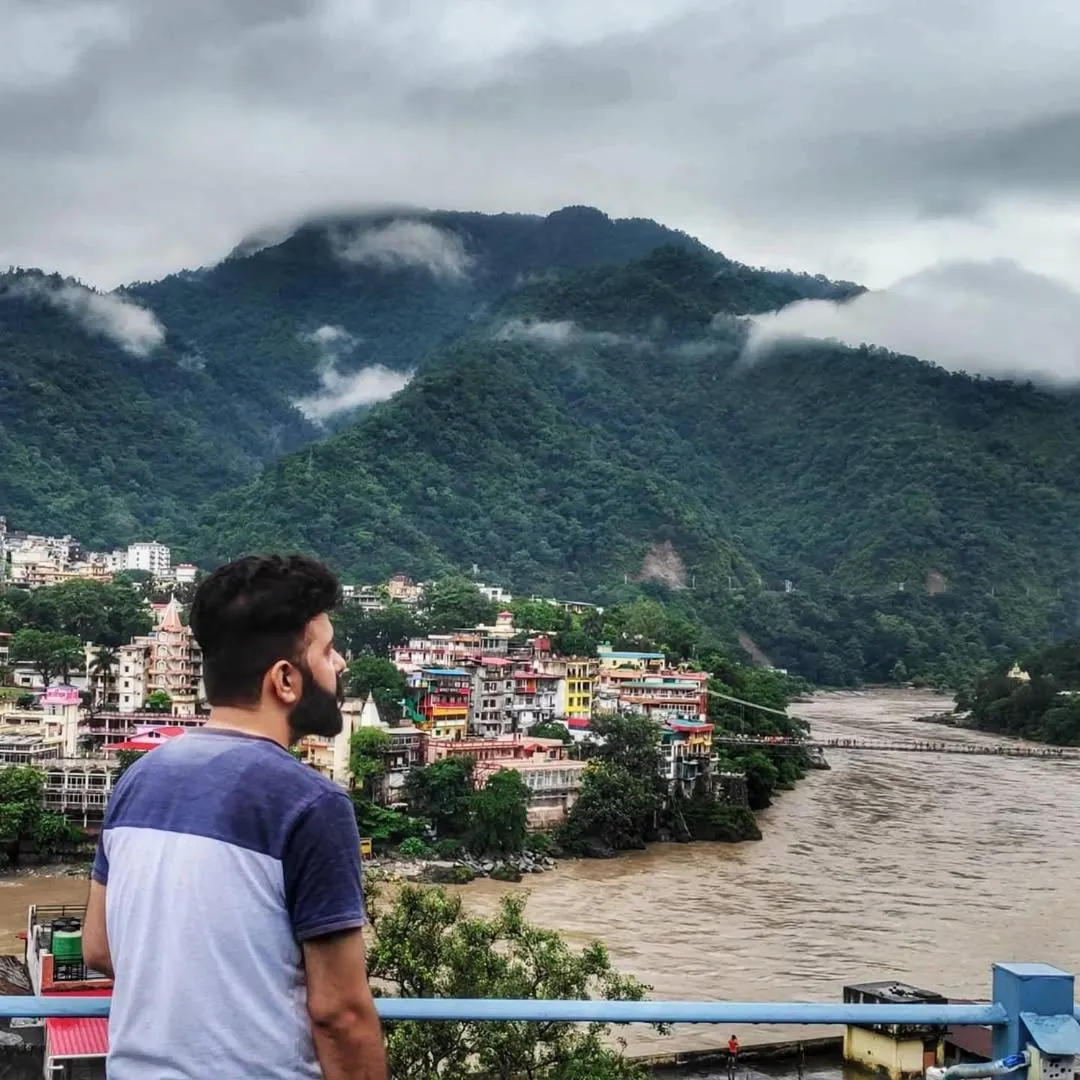 Day in Skyard Hostel Rishikesh Laxman Jhula
