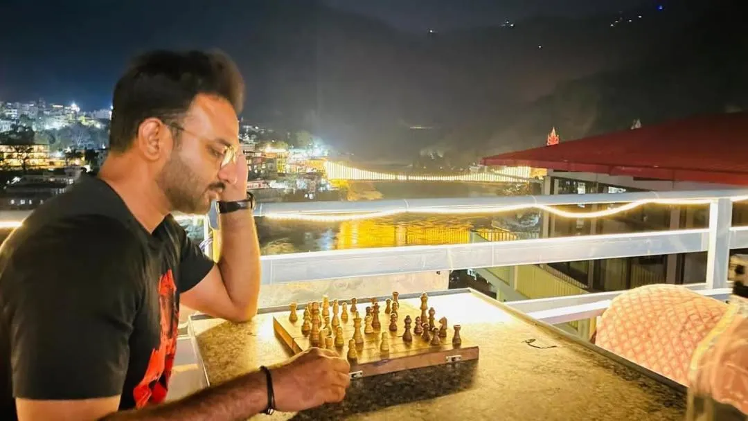 Night in Skyard Hostel Rishikesh Laxman Jhula