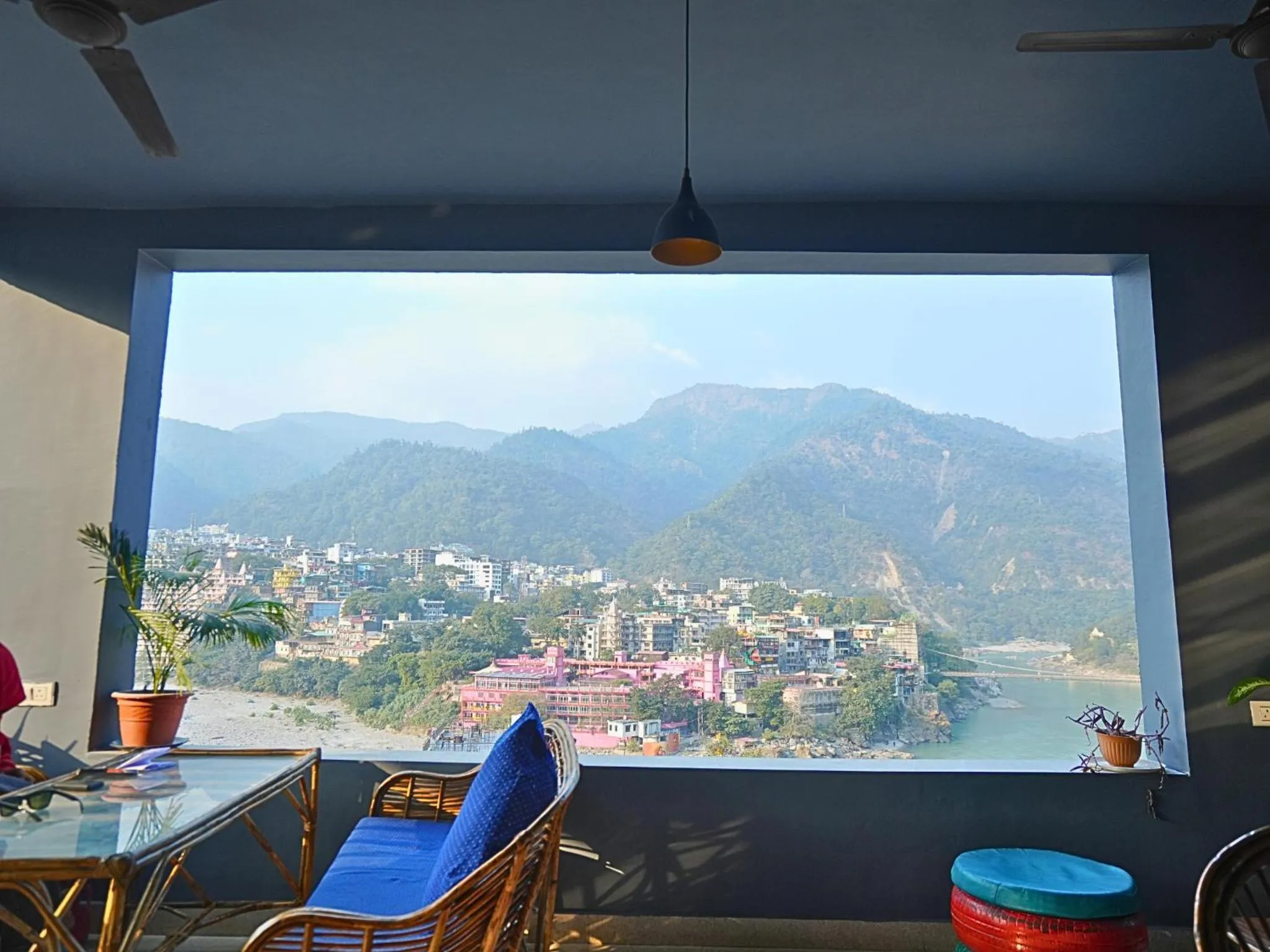 Day in Skyard Hostel Rishikesh Laxman Jhula