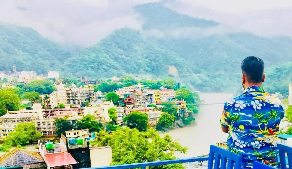 Spring in Skyard Hostel Rishikesh Laxman Jhula