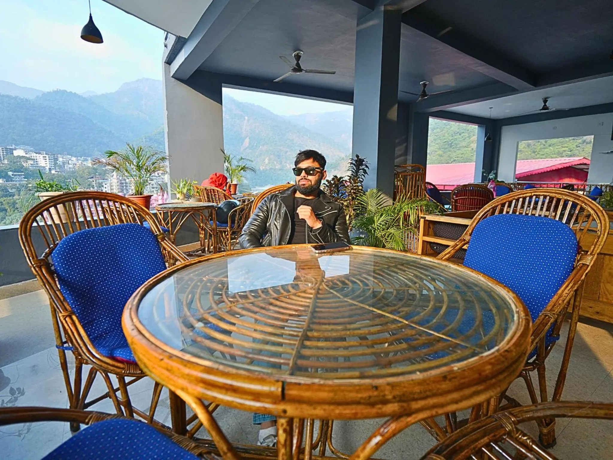 Day in Skyard Hostel Rishikesh Laxman Jhula