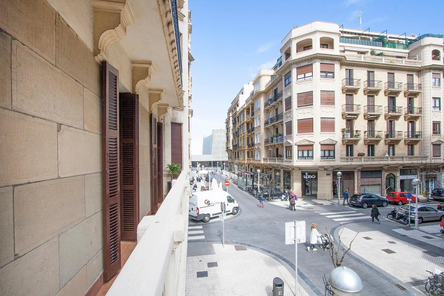 Balcony/Terrace in Gerezi - Basque Stay