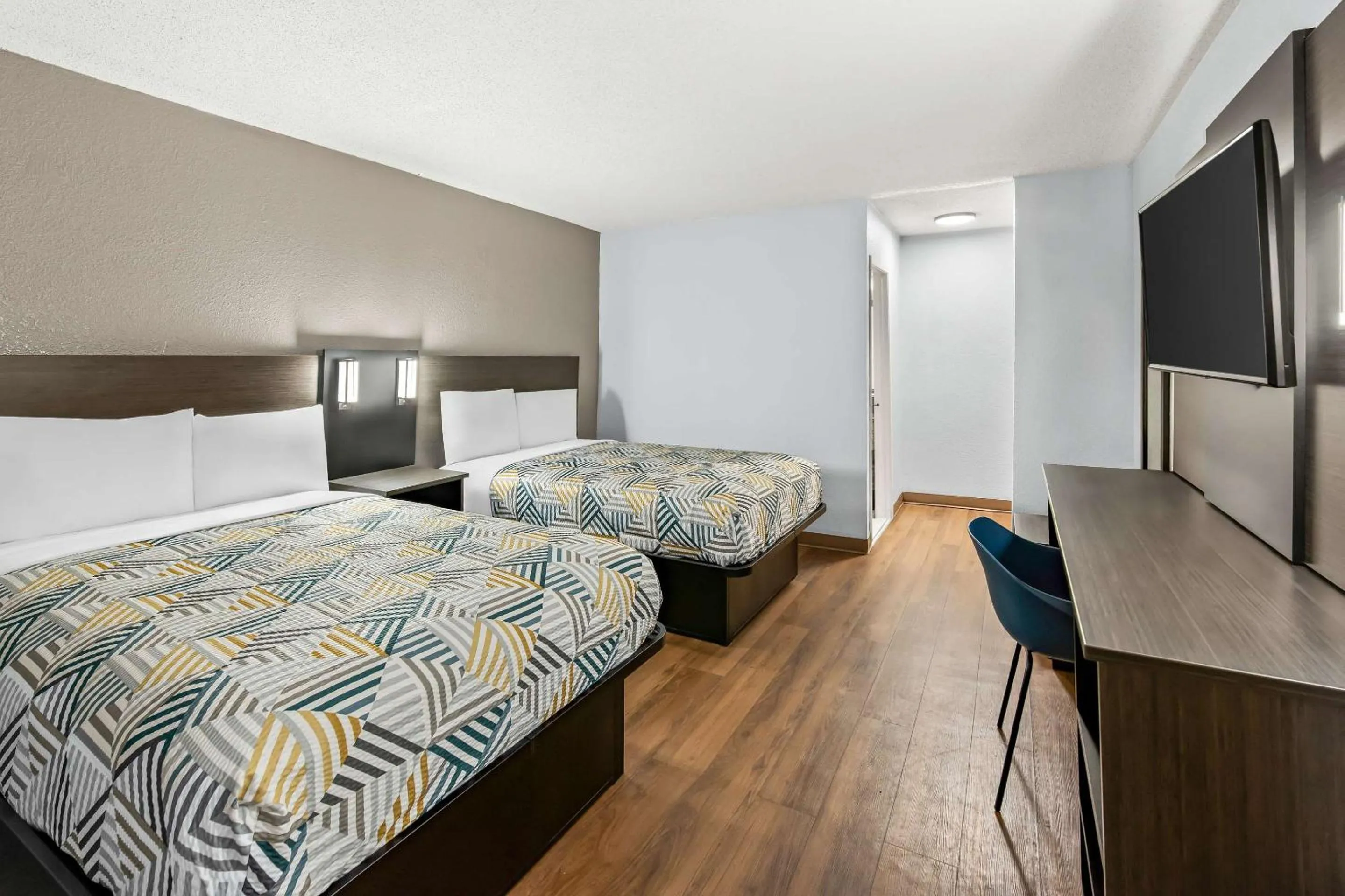 Bedroom, Bed in Motel 6 Lester - Philadelphia Airport