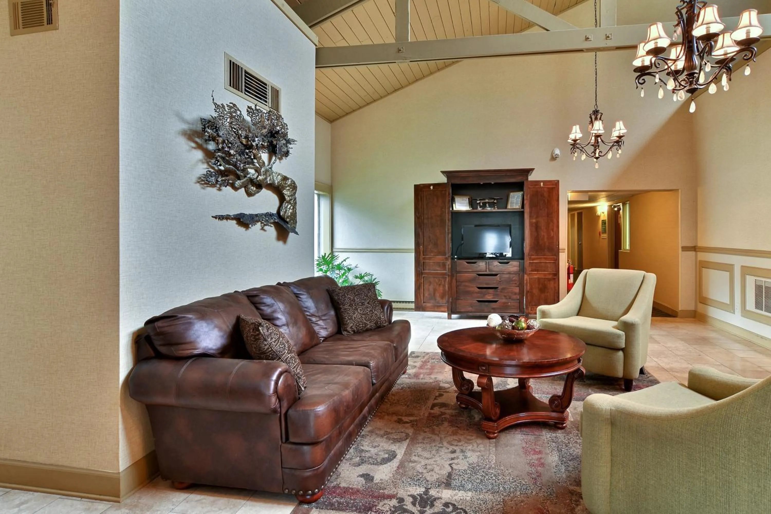 Lobby or reception in Toftrees Golf Resort