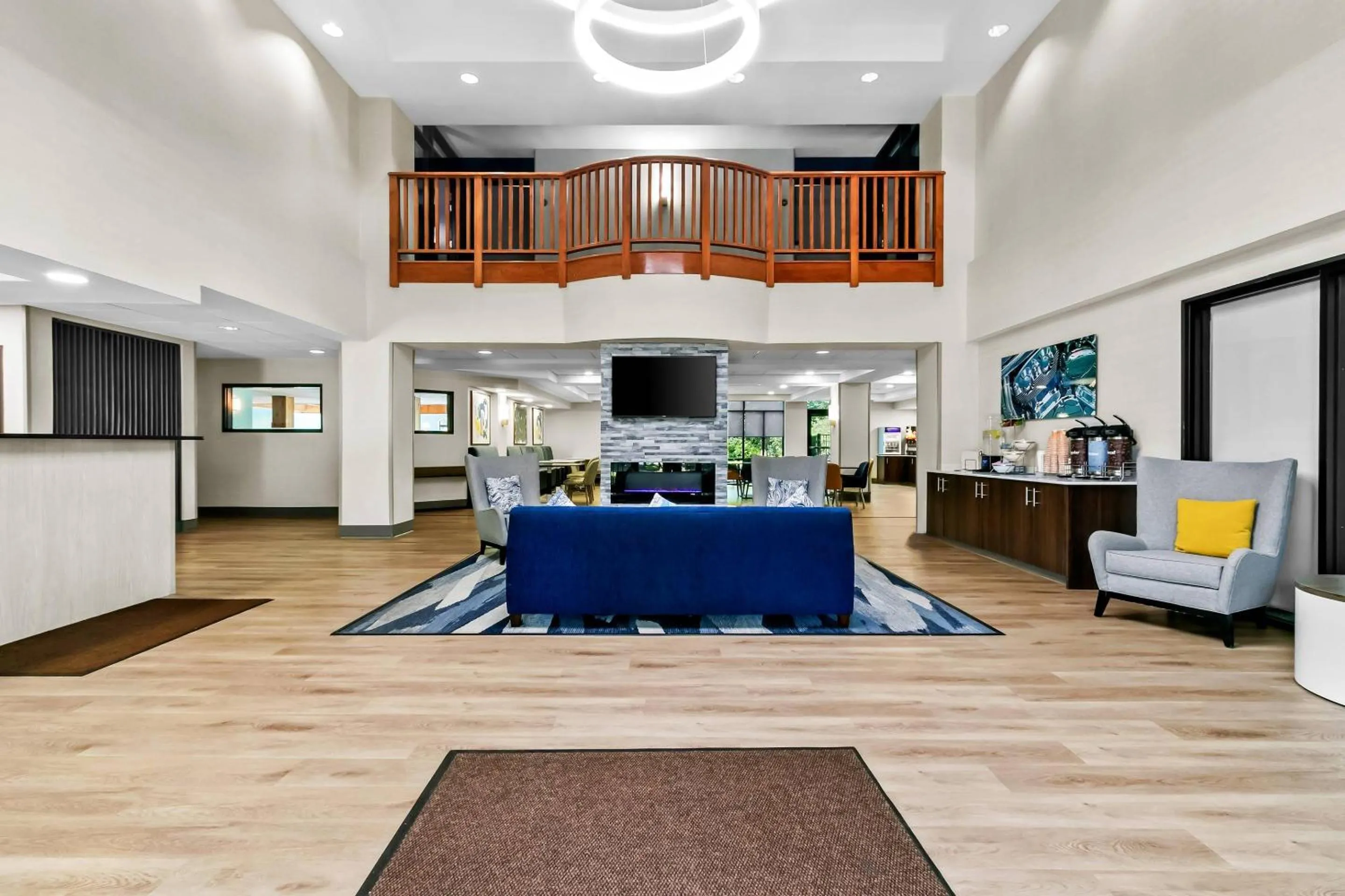 Lobby or reception in Comfort Inn & Suites Grand Blanc-Flint