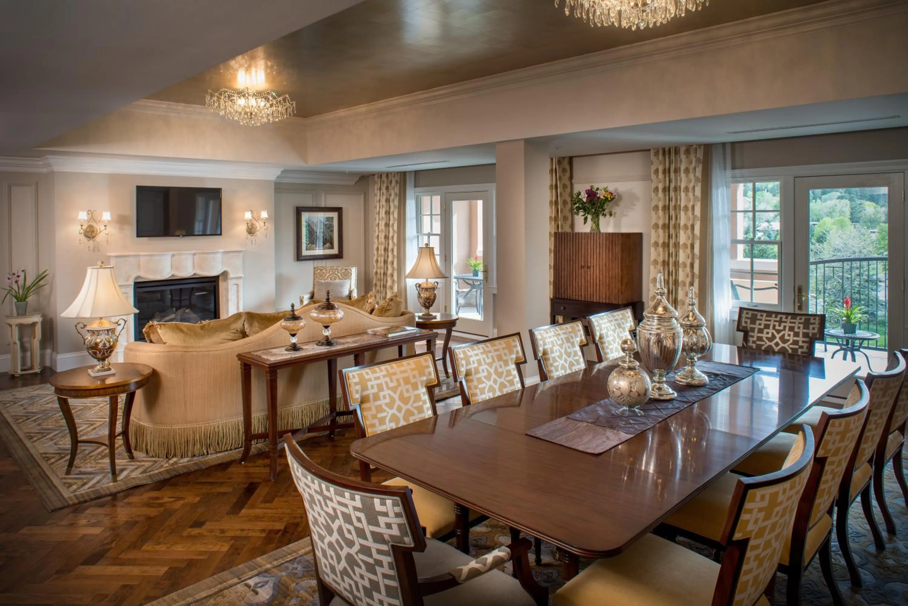 Living room in The Broadmoor