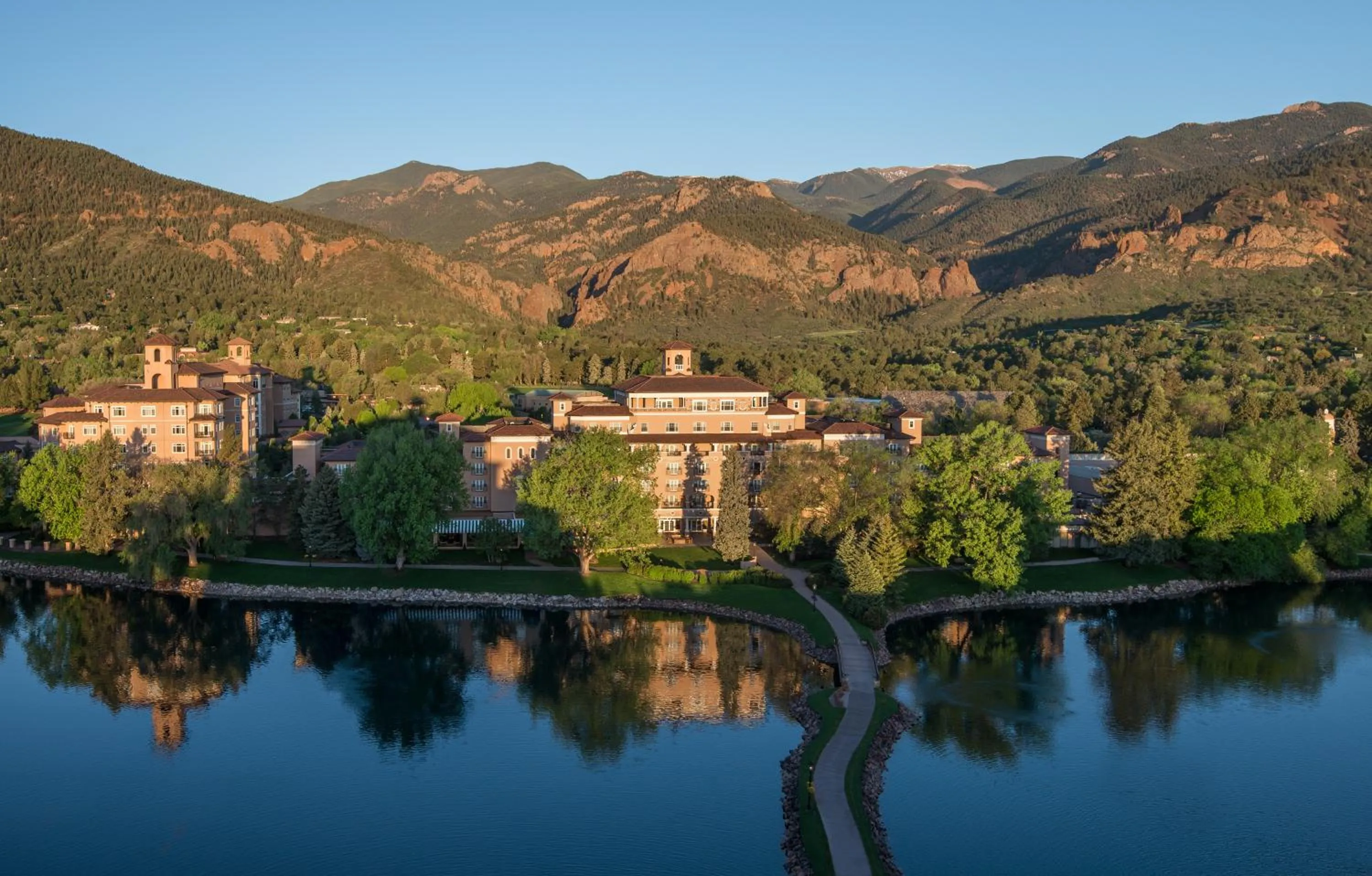 Bird's eye view in The Broadmoor