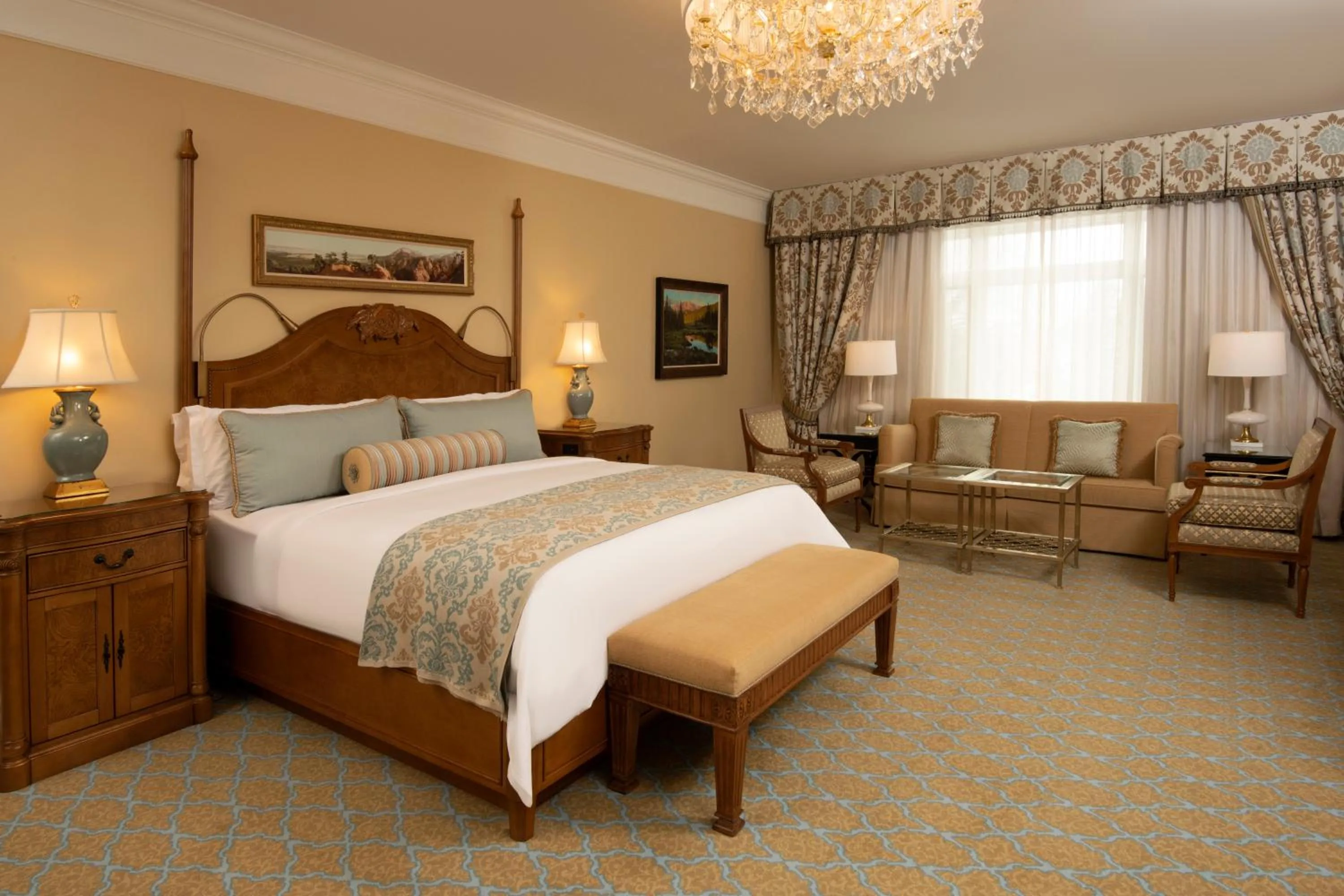 Bed in The Broadmoor