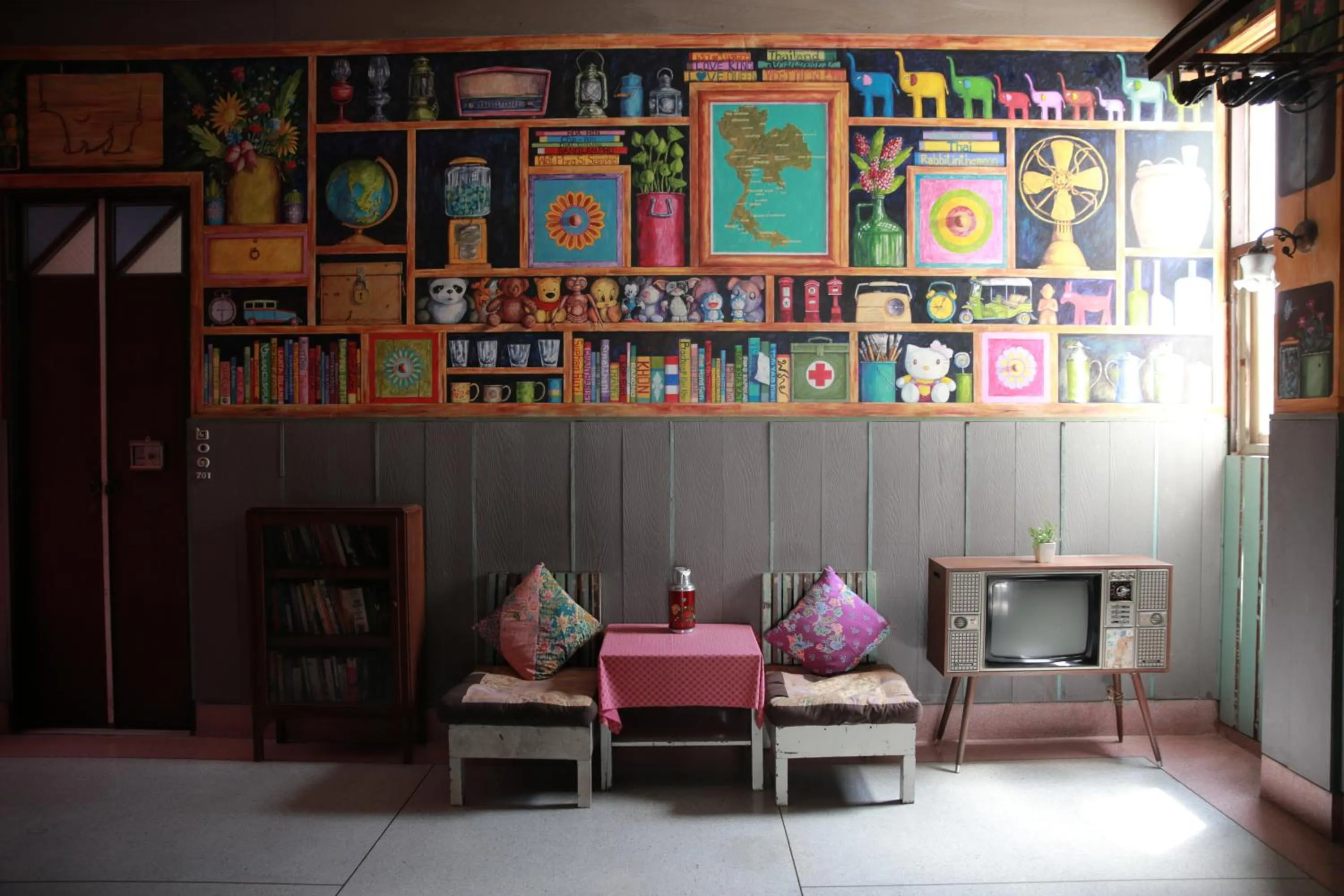 Seating area in Phranakorn-Nornlen