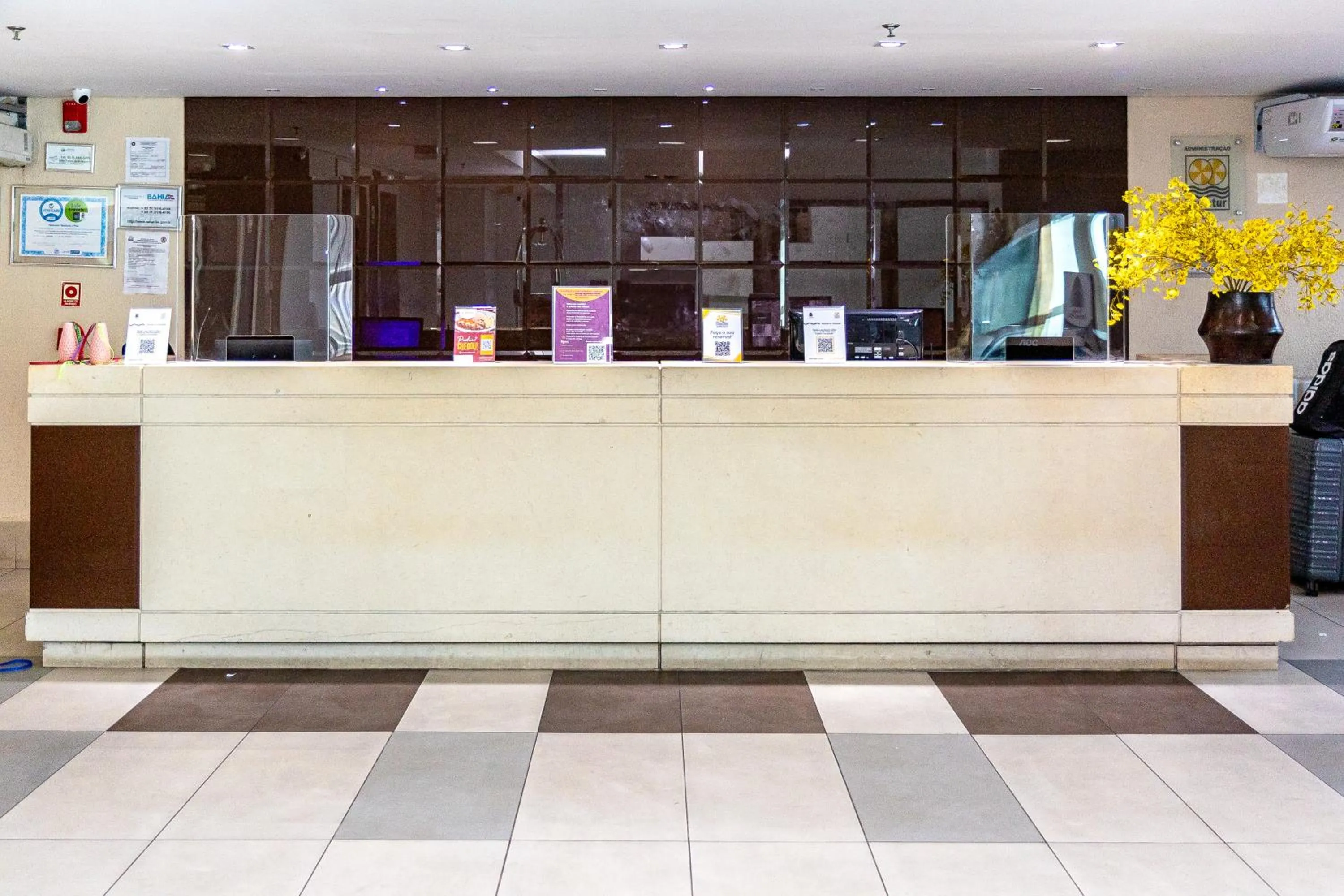 Lobby or reception in Salvador Business & Flat by Avectur