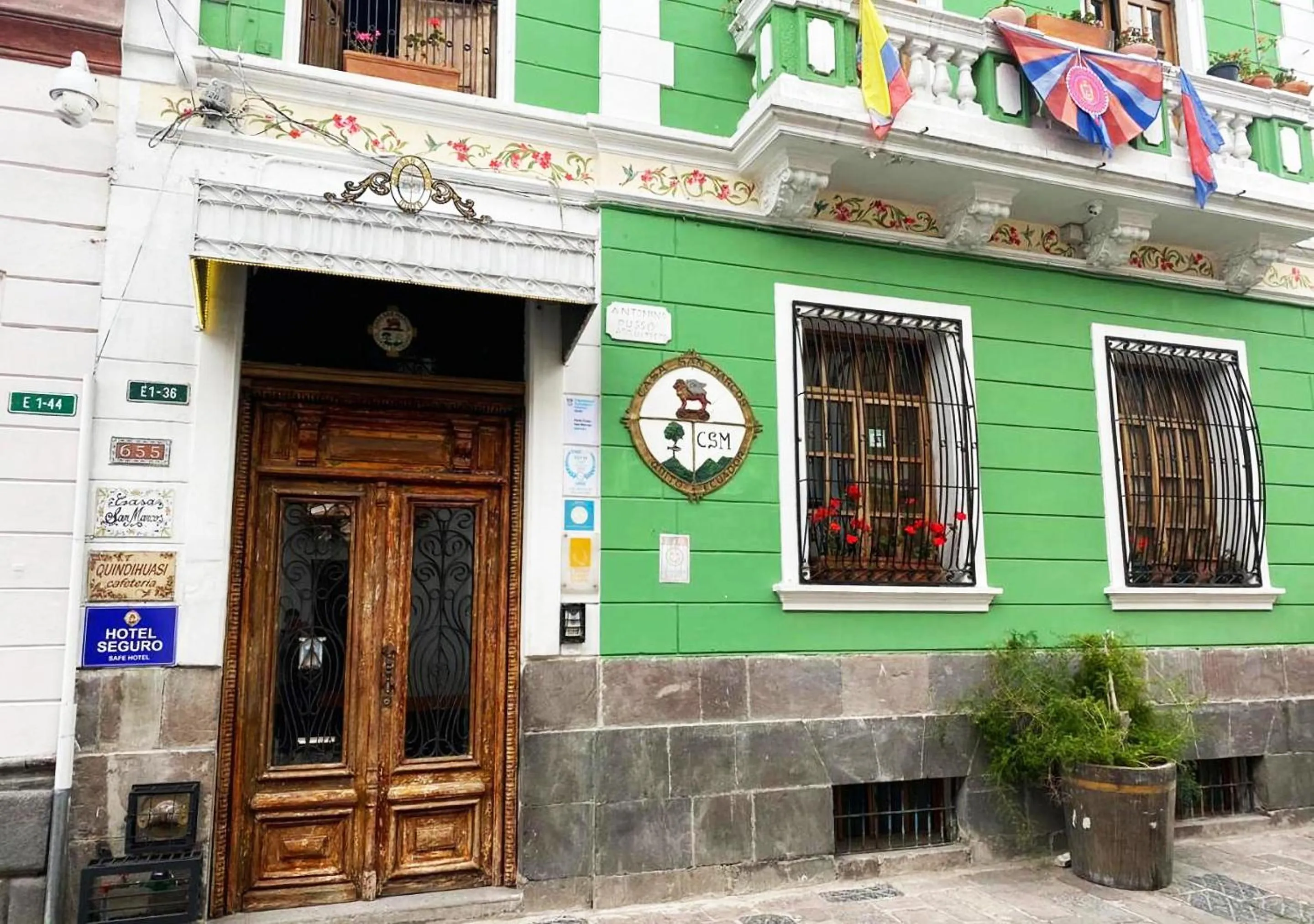 Facade/entrance in Hotel Boutique Casa San Marcos