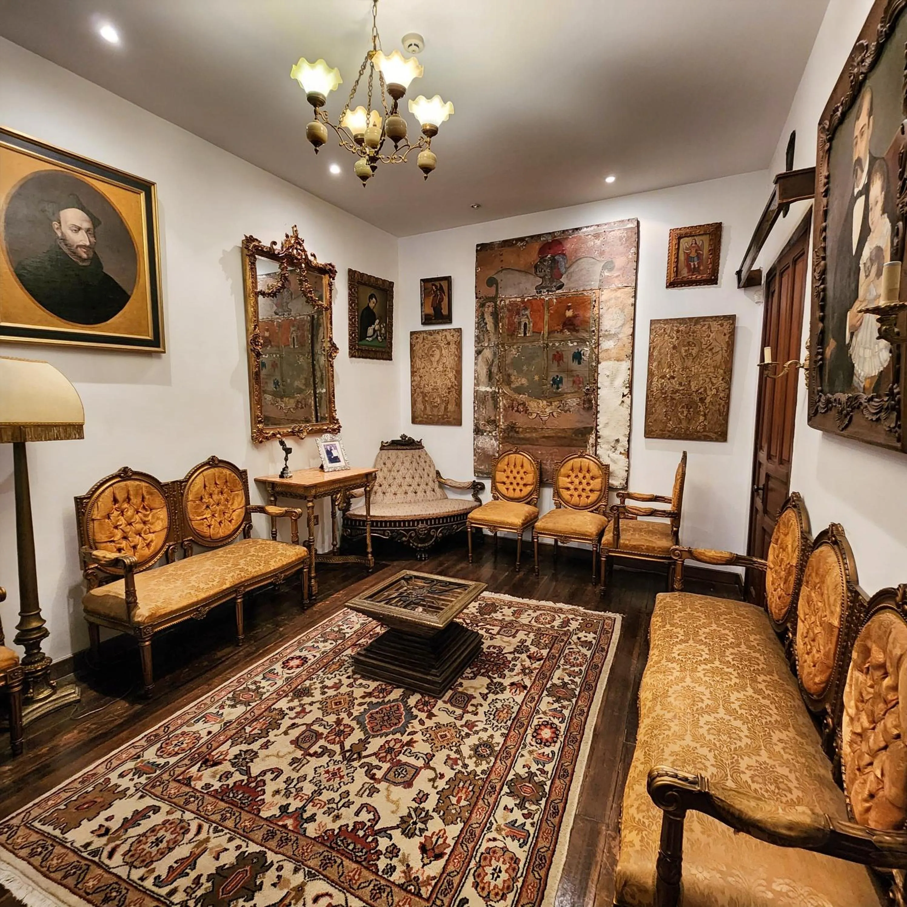 Living room in Hotel Boutique Casa San Marcos
