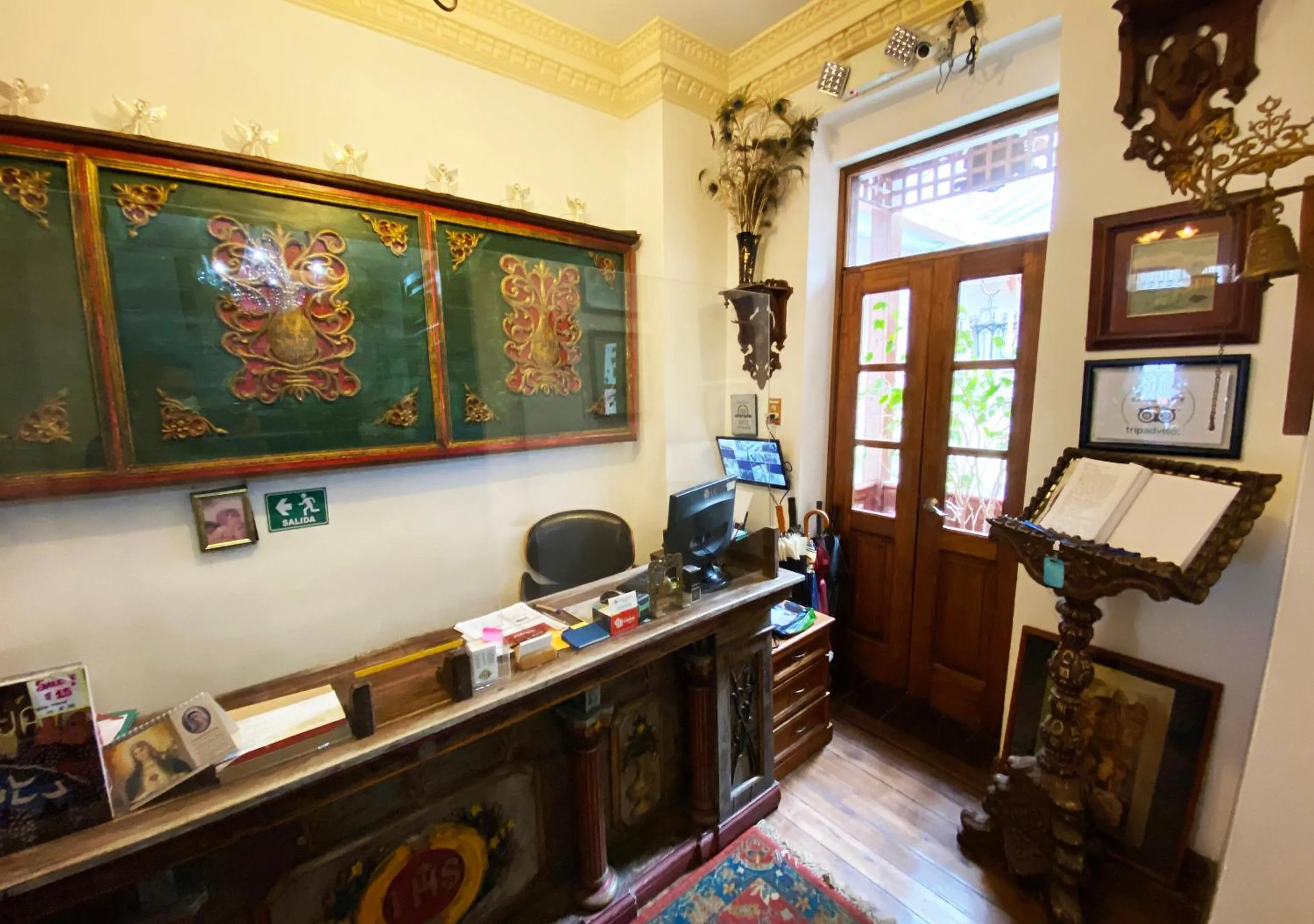 Lobby or reception in Hotel Boutique Casa San Marcos