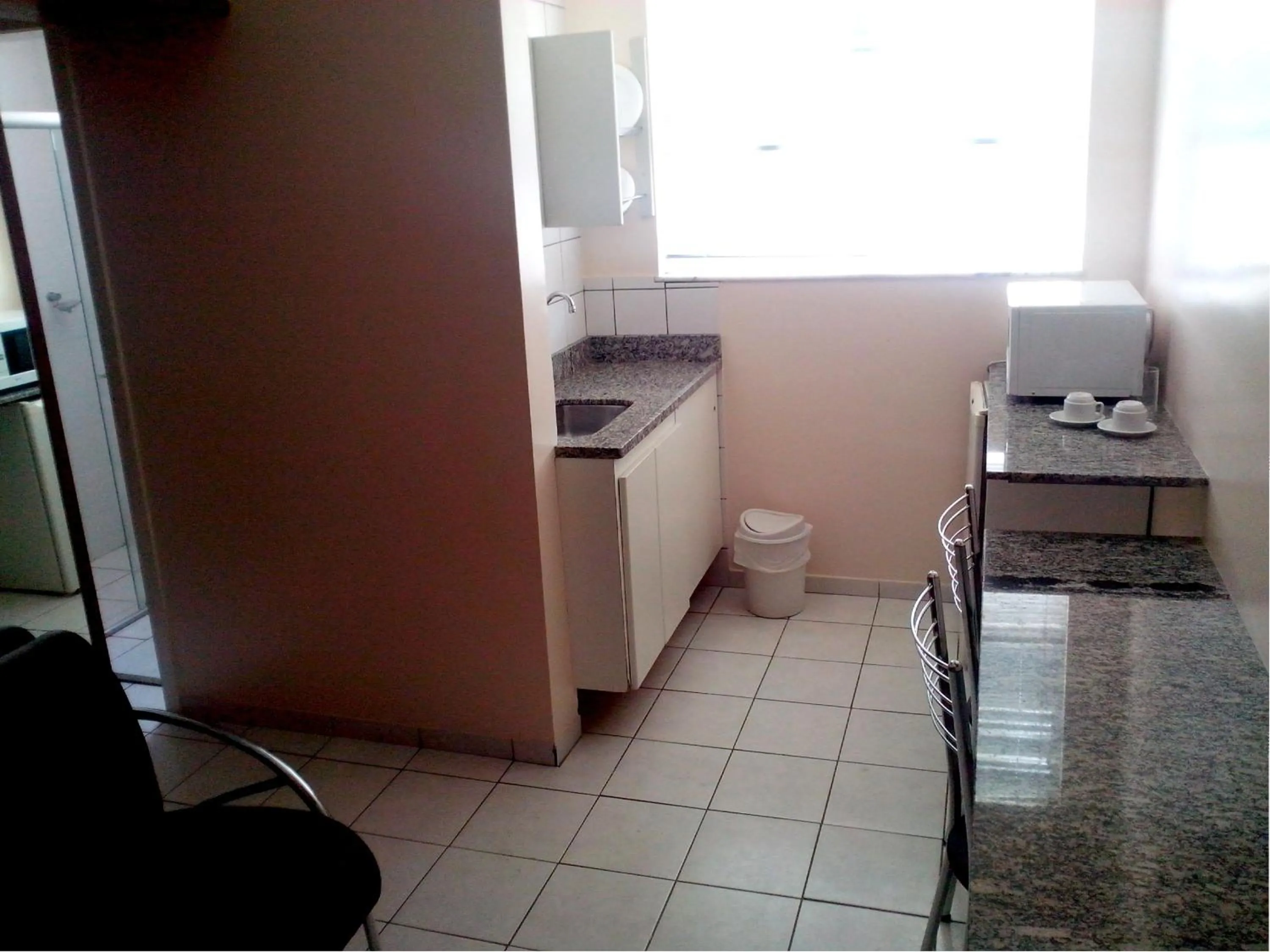 Kitchen or kitchenette in Campus Liberdade Flat