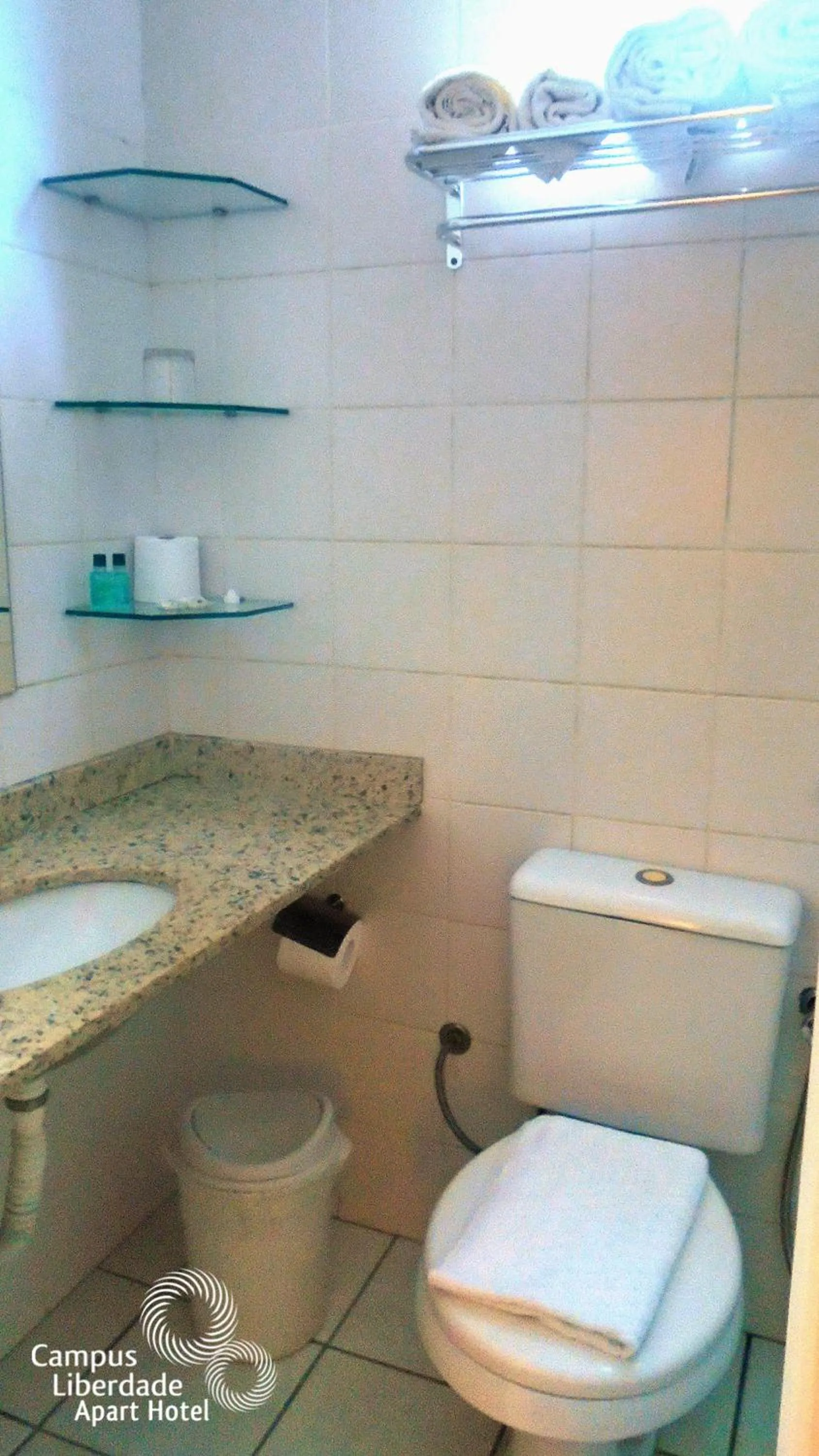 Toilet in Campus Liberdade Flat