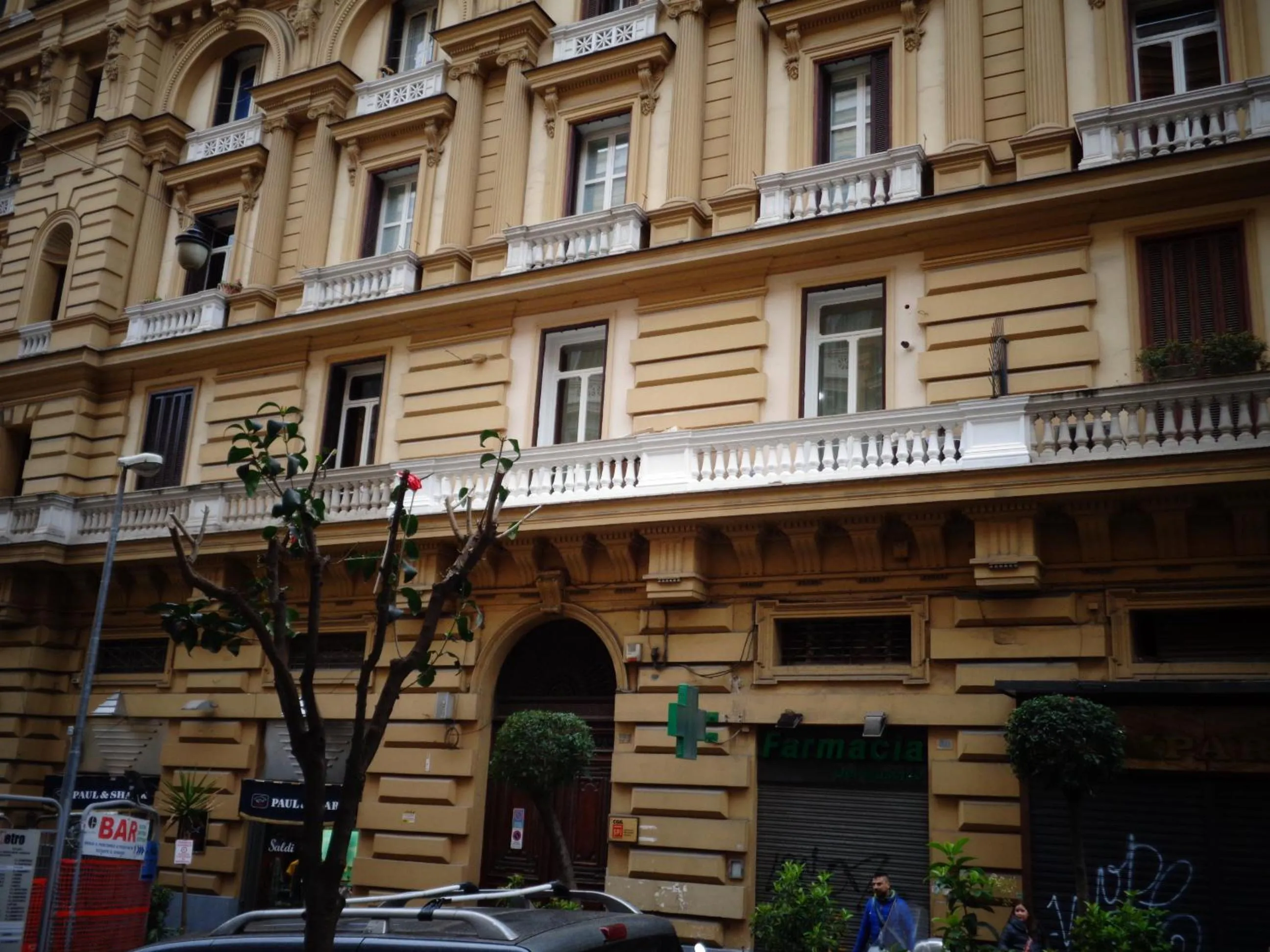 Property building in A Dream B&B Napoli