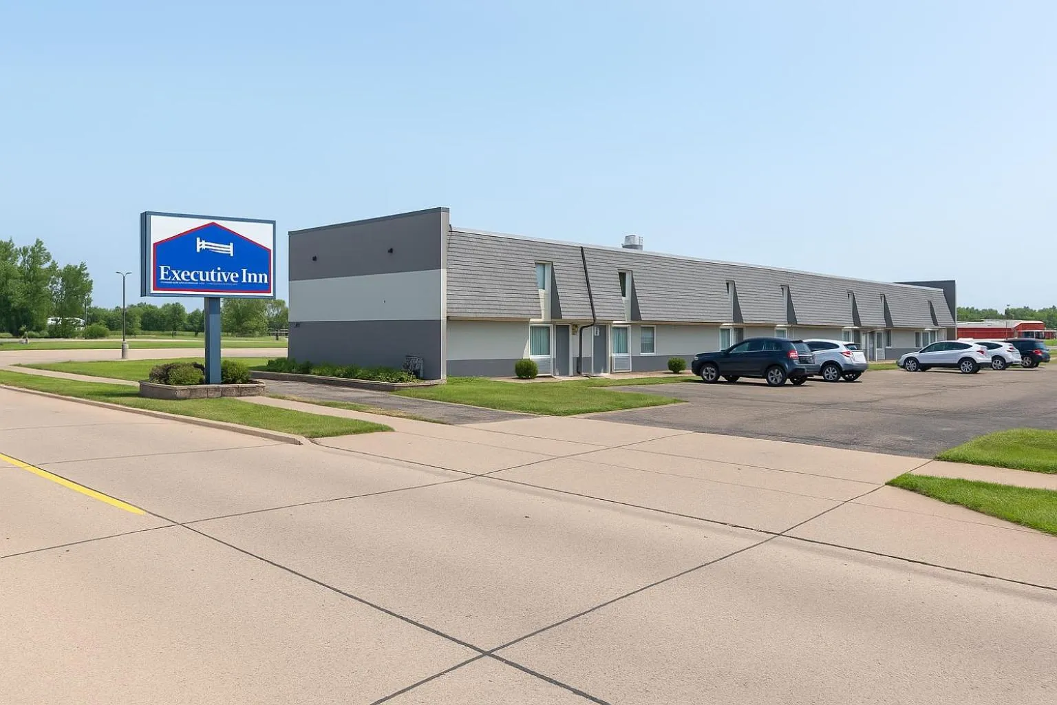 Property building in Executive Inn Owatonna Hwy 35