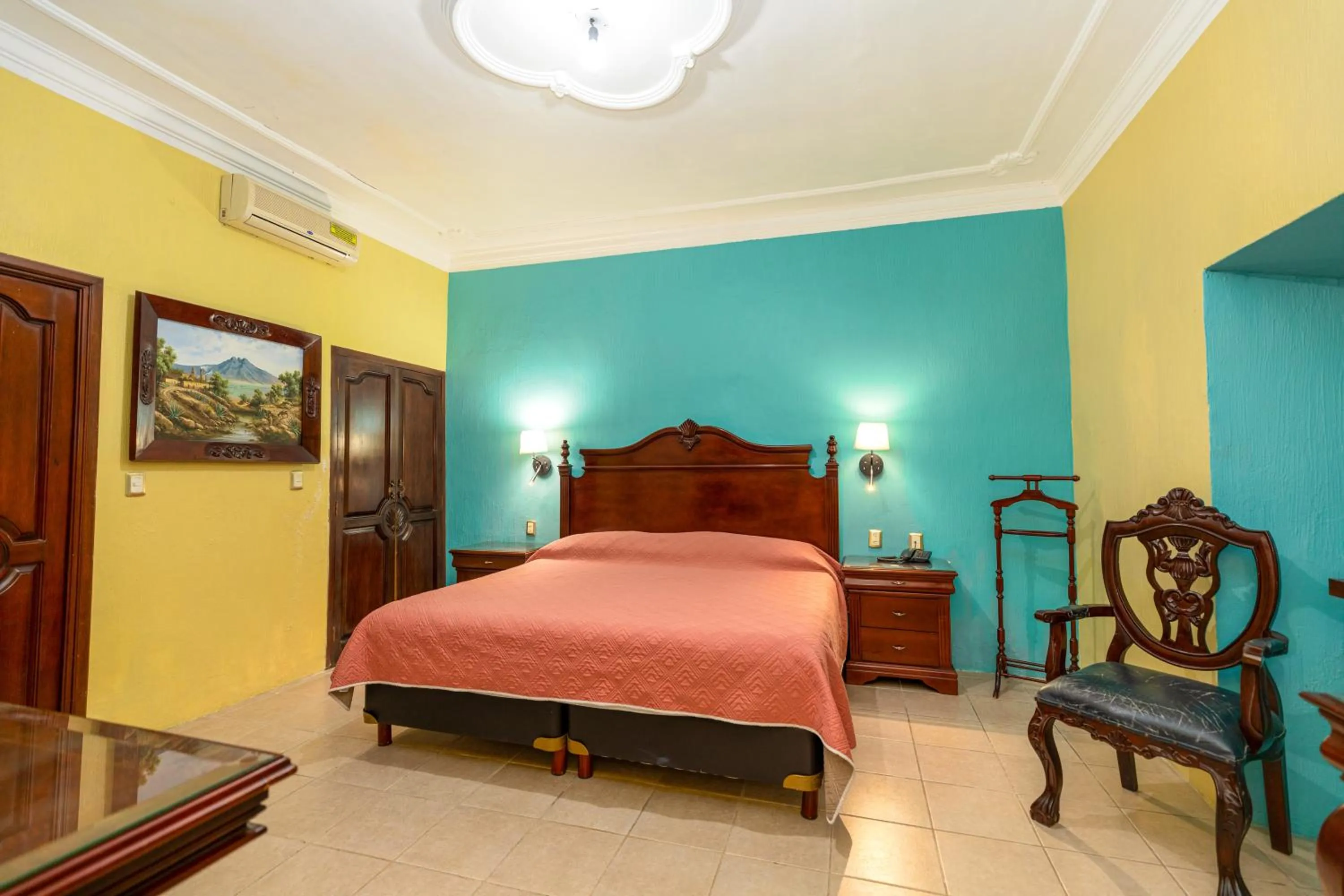 Bed in Hotel Casa Dulce Maria