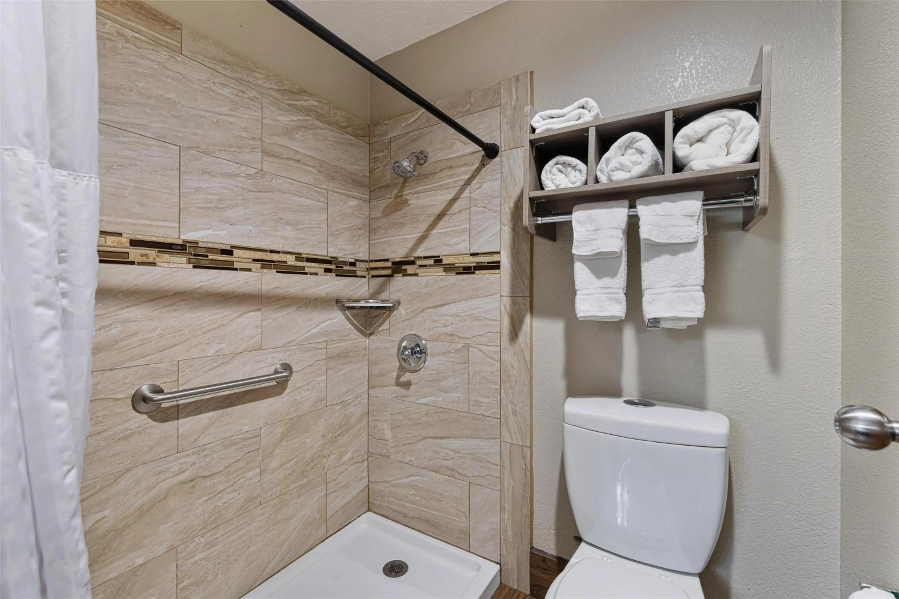 Bathroom in SureStay Plus Hotel by Best Western Kearney