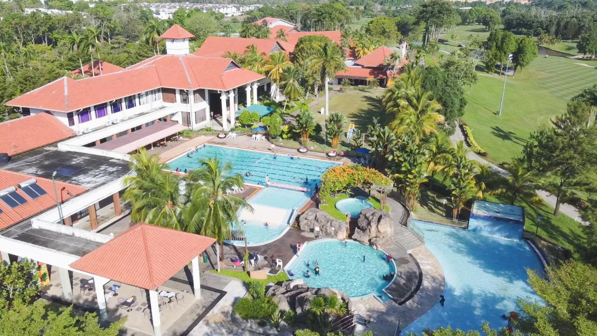 Property building in Nilai Springs Resort Hotel