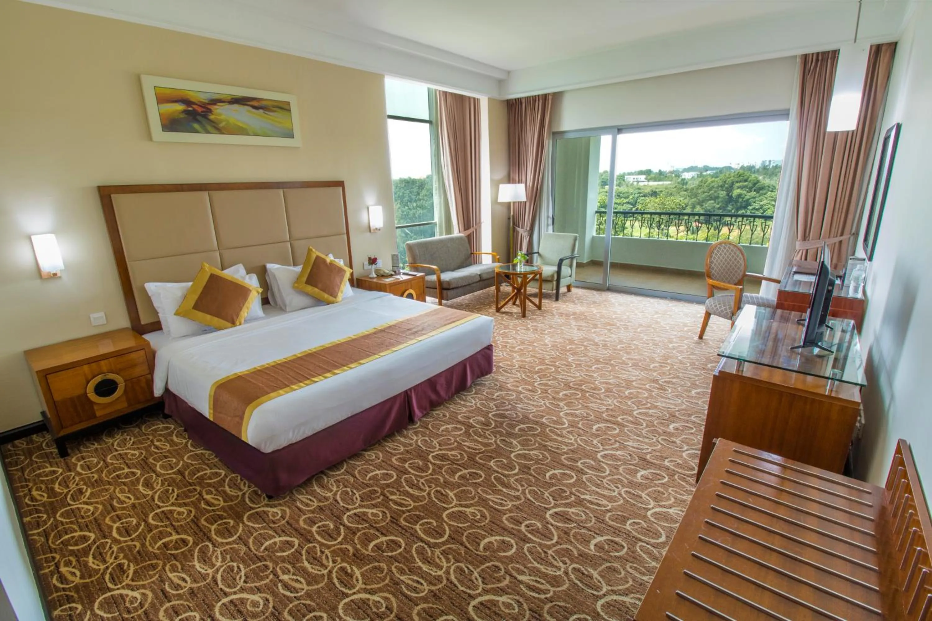 Bed in Nilai Springs Resort Hotel