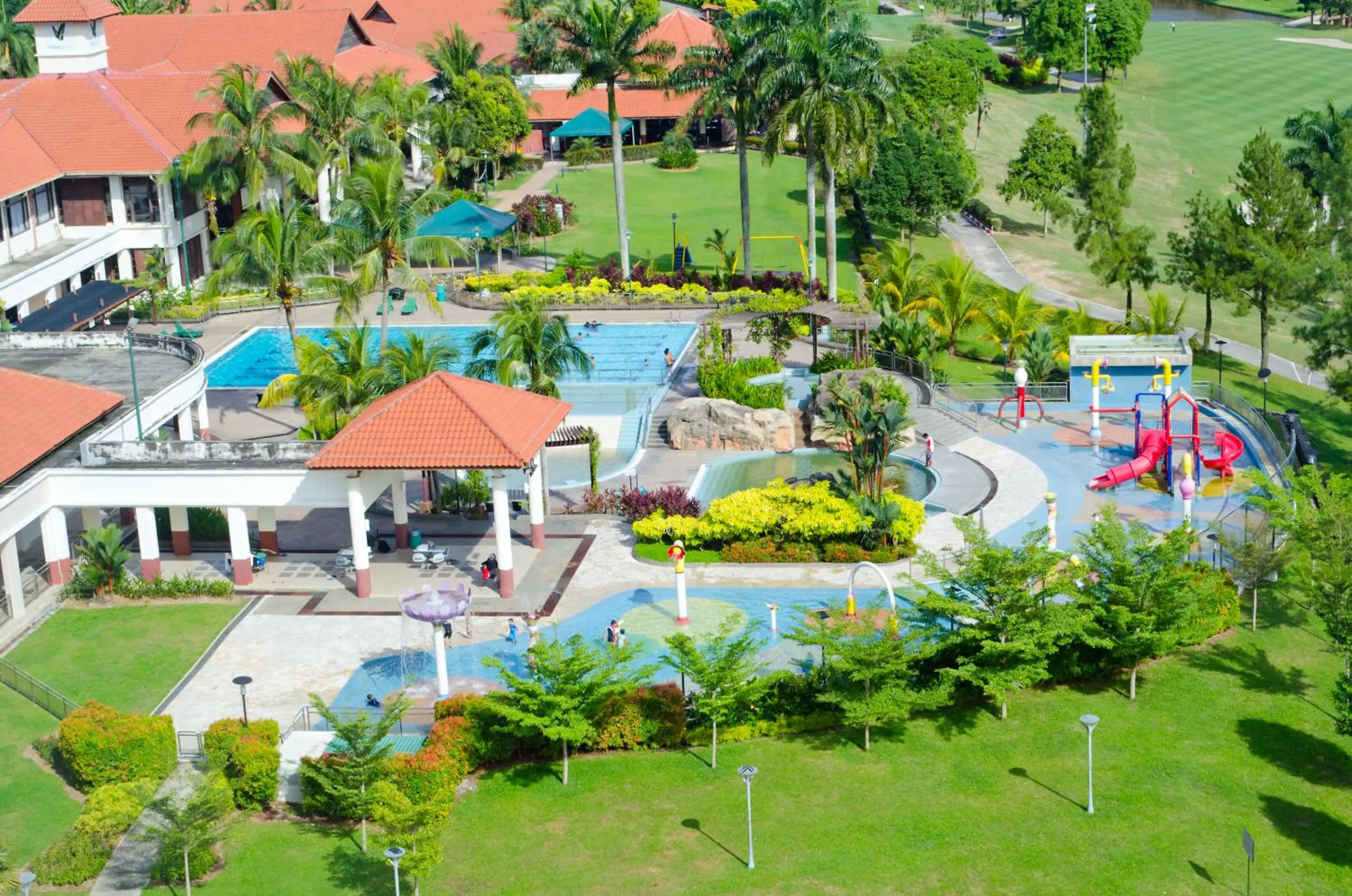 Property building in Nilai Springs Resort Hotel