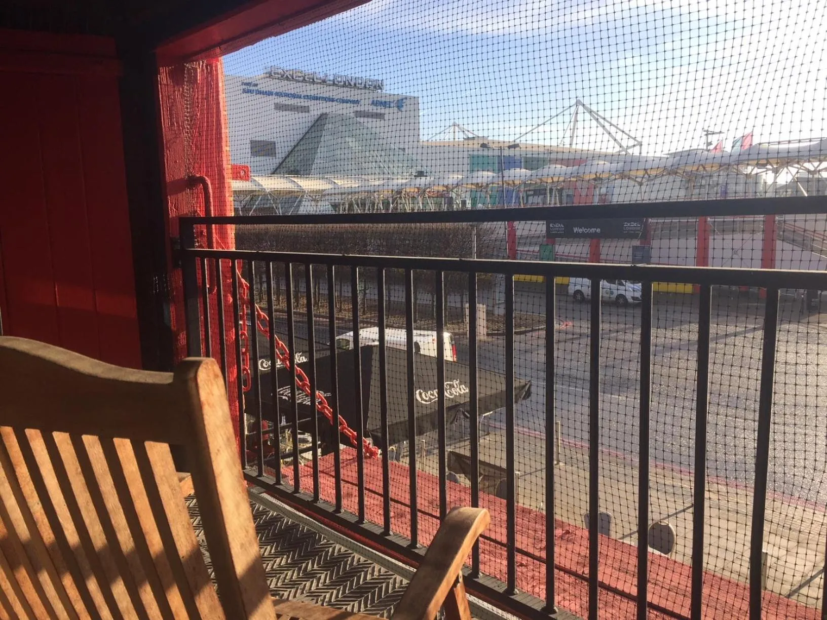 Balcony/Terrace in Apartment 3, Warehouse K