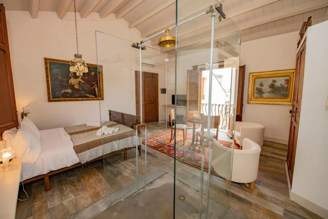 Deluxe Double Room with Balcony in Locanda Sette Fate SPA e Solarium