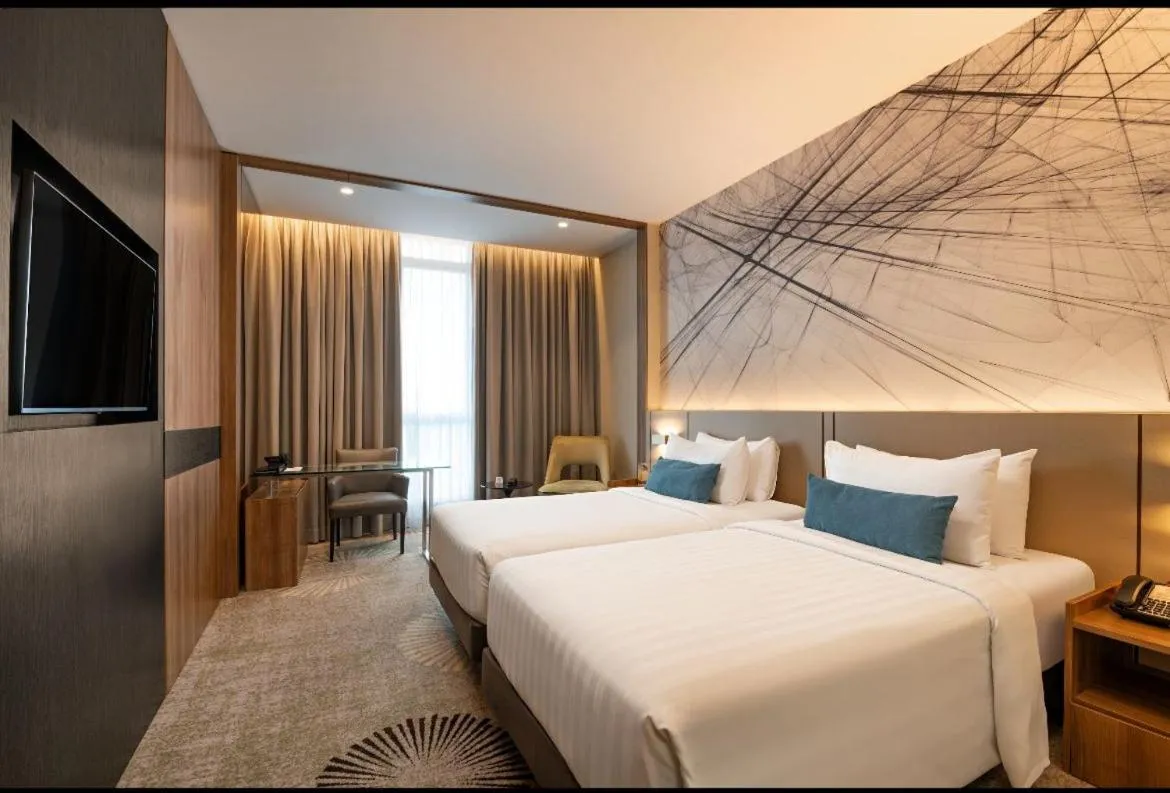 Bedroom, Bed in The Premiere Pekanbaru