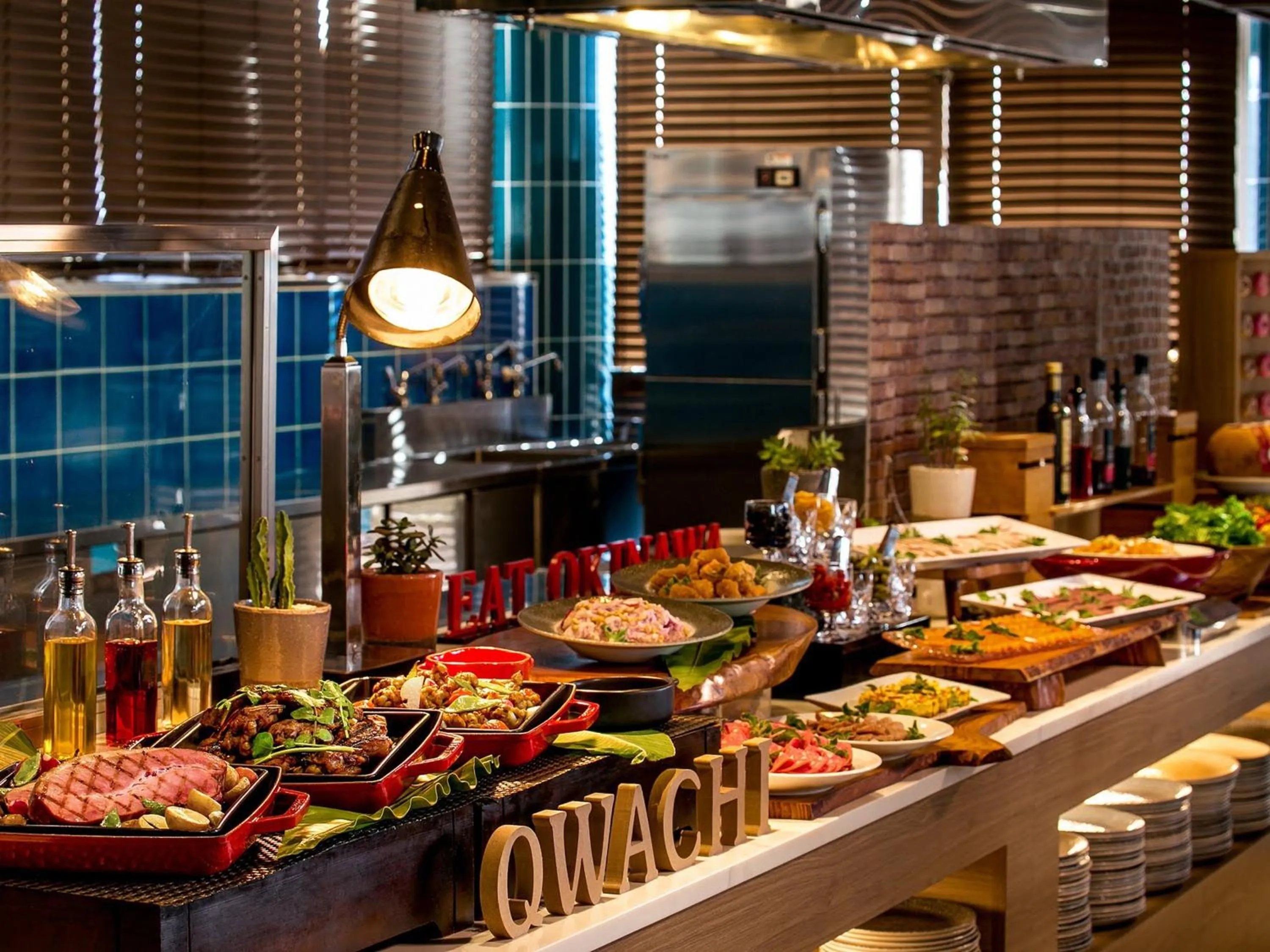 Dinner in Oriental Hotel Okinawa Resort & Spa