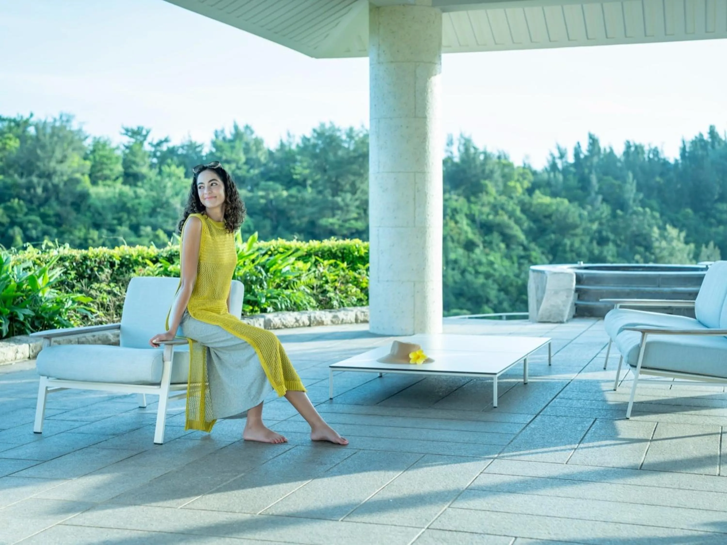 Area and facilities in Oriental Hotel Okinawa Resort & Spa