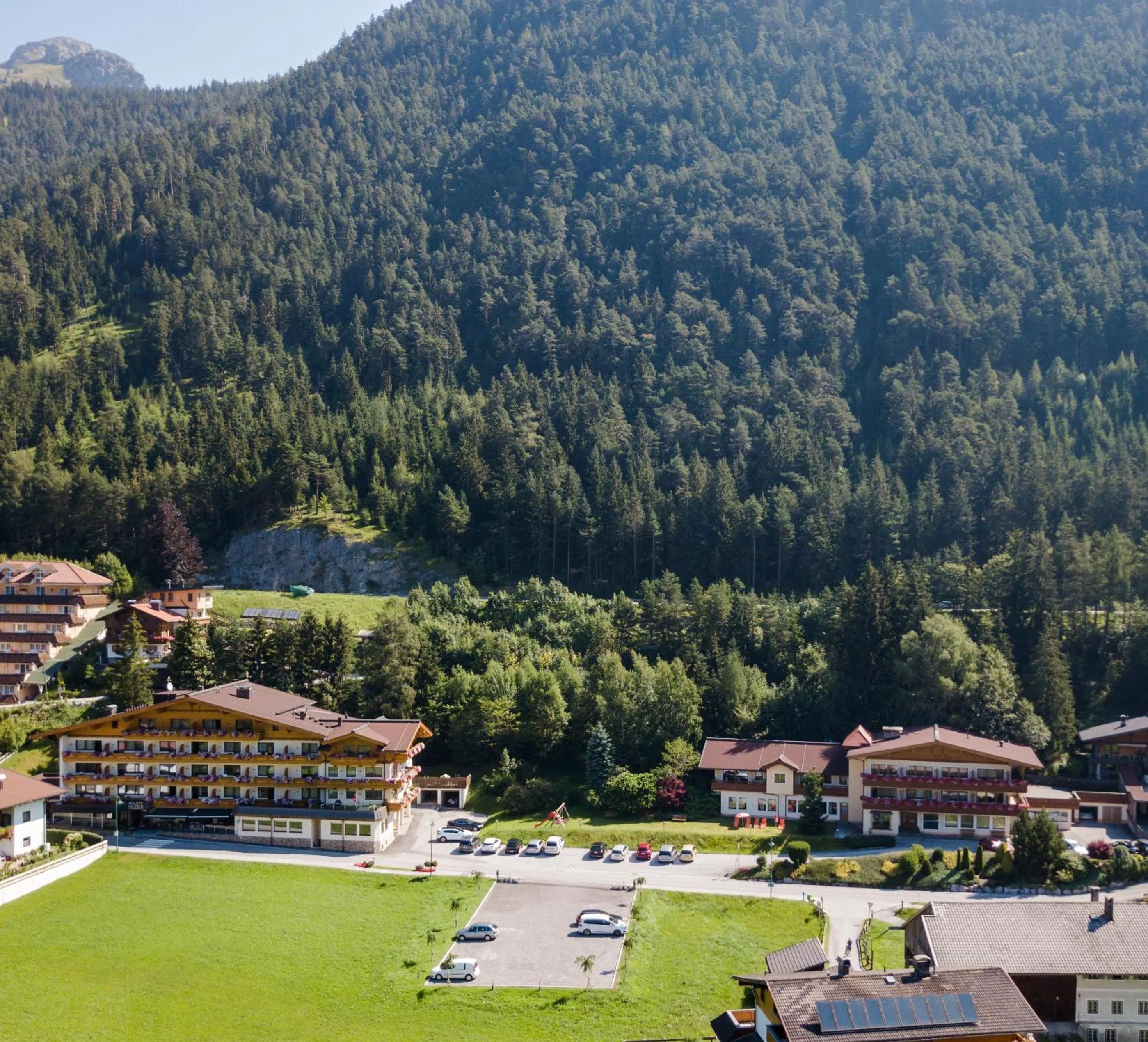 Bird's eye view in Hotel Huber Hochland