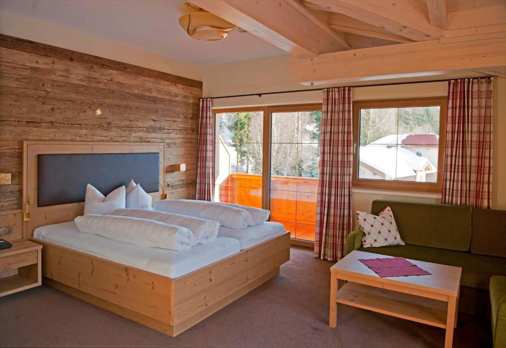 Photo of the whole room, Bed in Hotel Huber Hochland