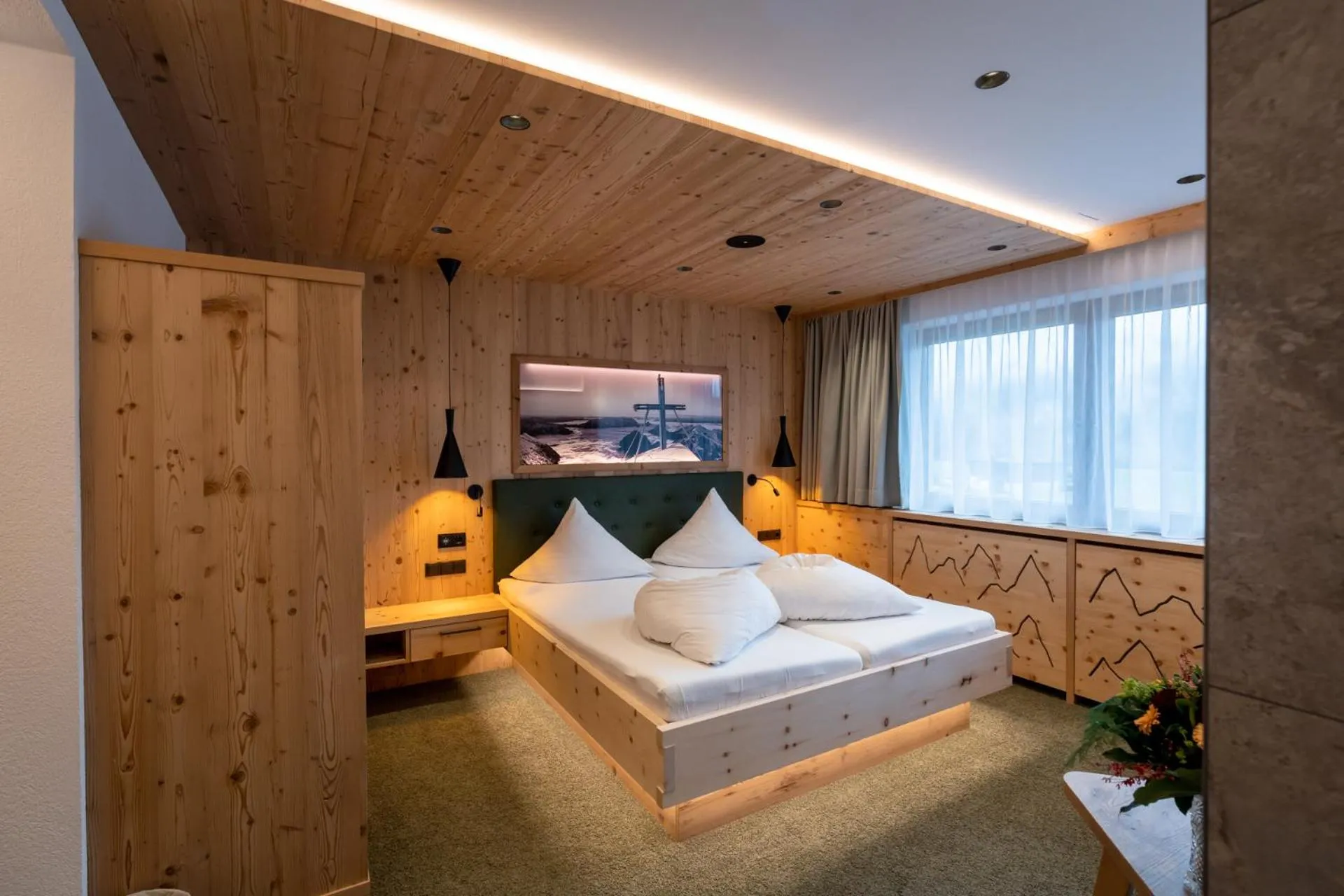 Photo of the whole room, Bed in Hotel Huber Hochland