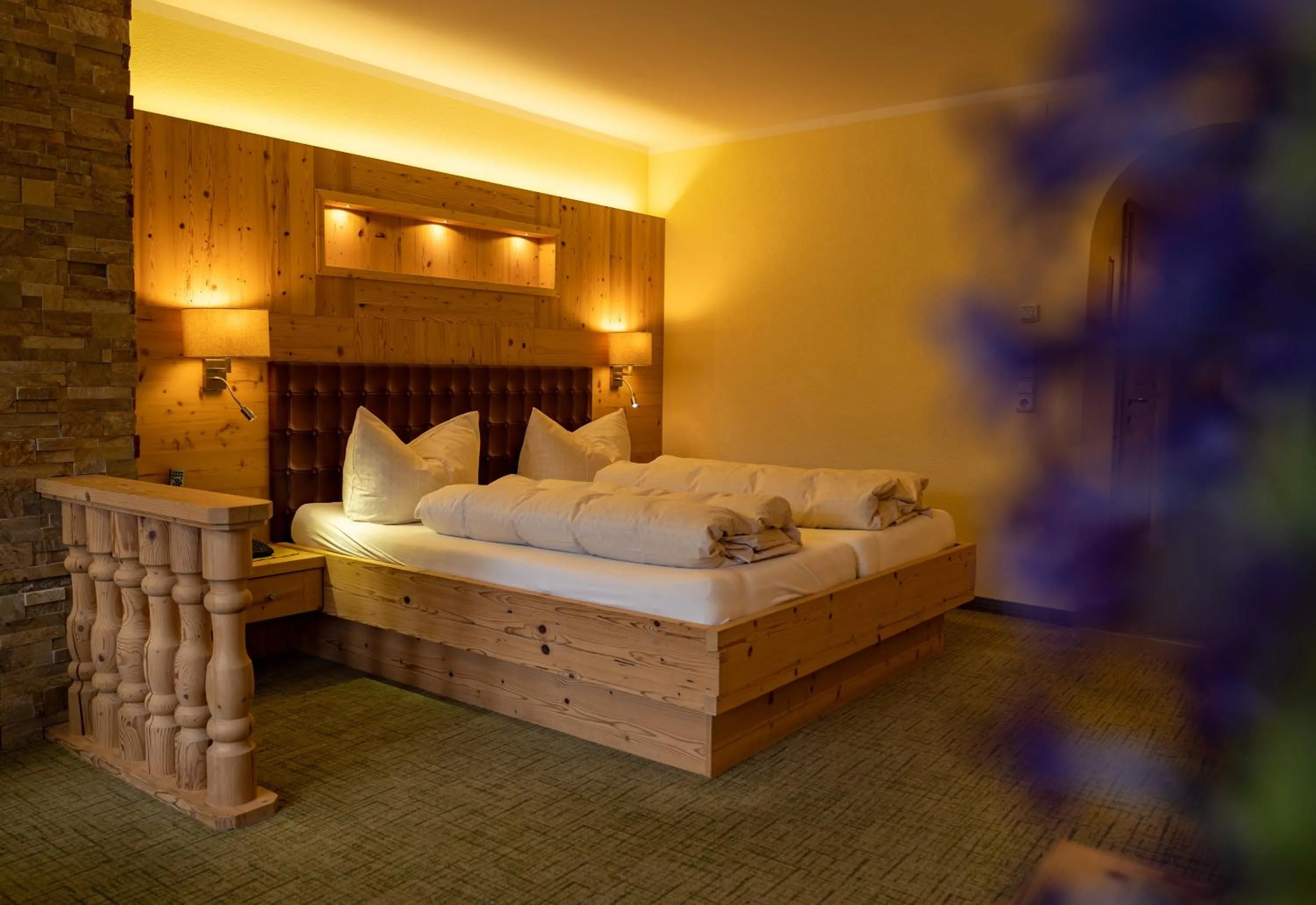 Photo of the whole room, Bed in Hotel Huber Hochland