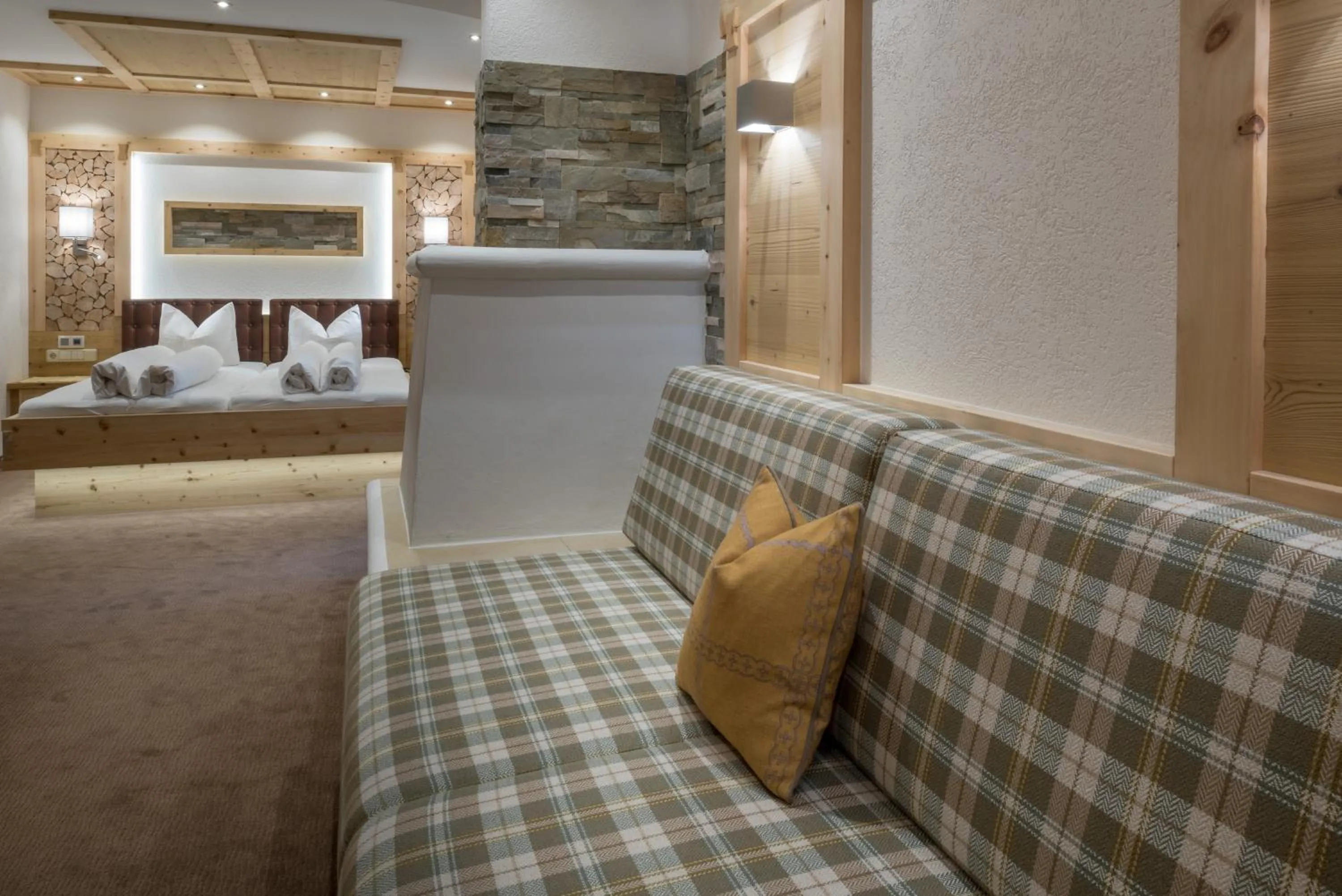Photo of the whole room, Bed in Hotel Huber Hochland