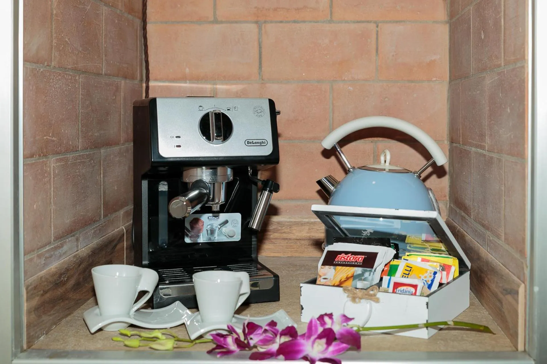 Coffee/tea facilities in Torres Suite