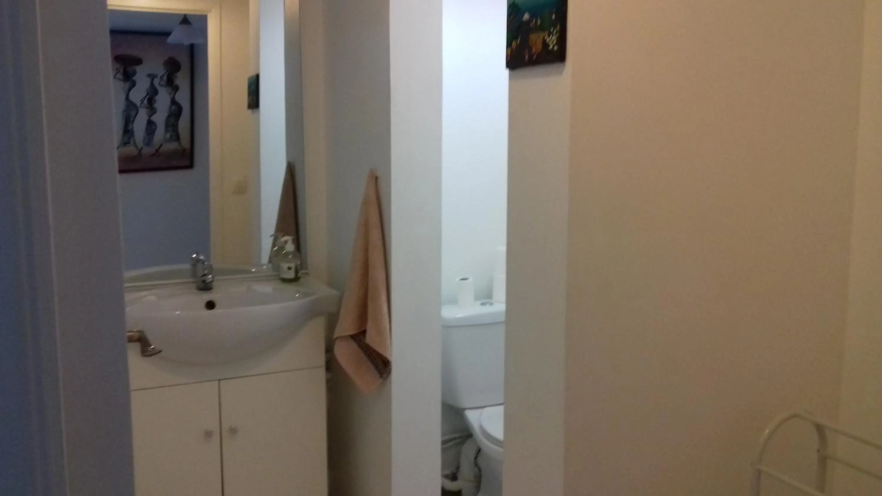 Toilet in Ilet Blanc