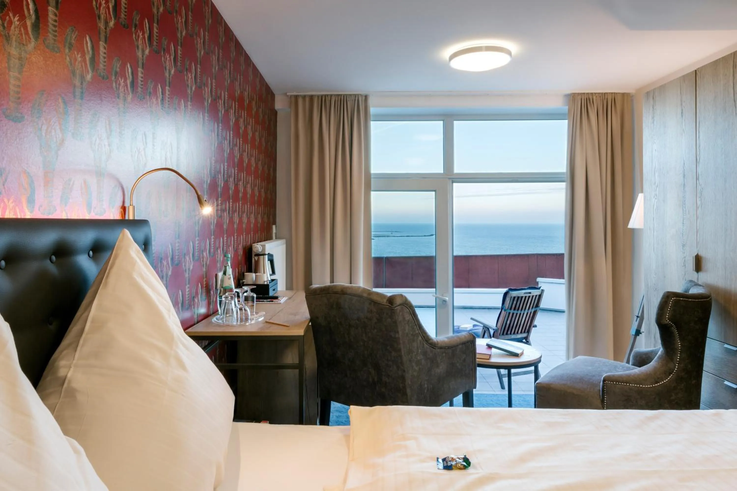 Coffee/tea facilities in Hotel auf den Hummerklippen