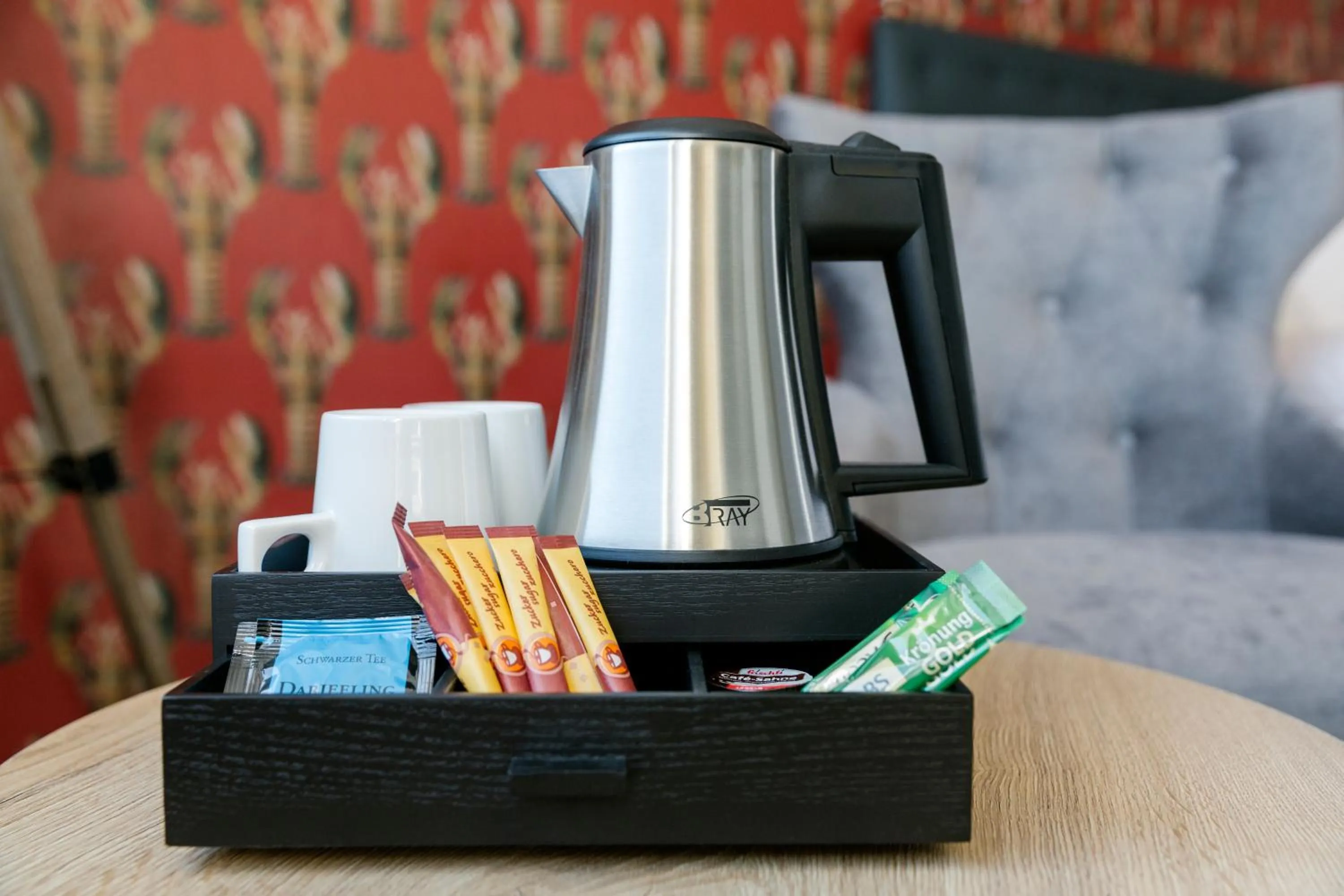 Coffee/tea facilities in Hotel auf den Hummerklippen