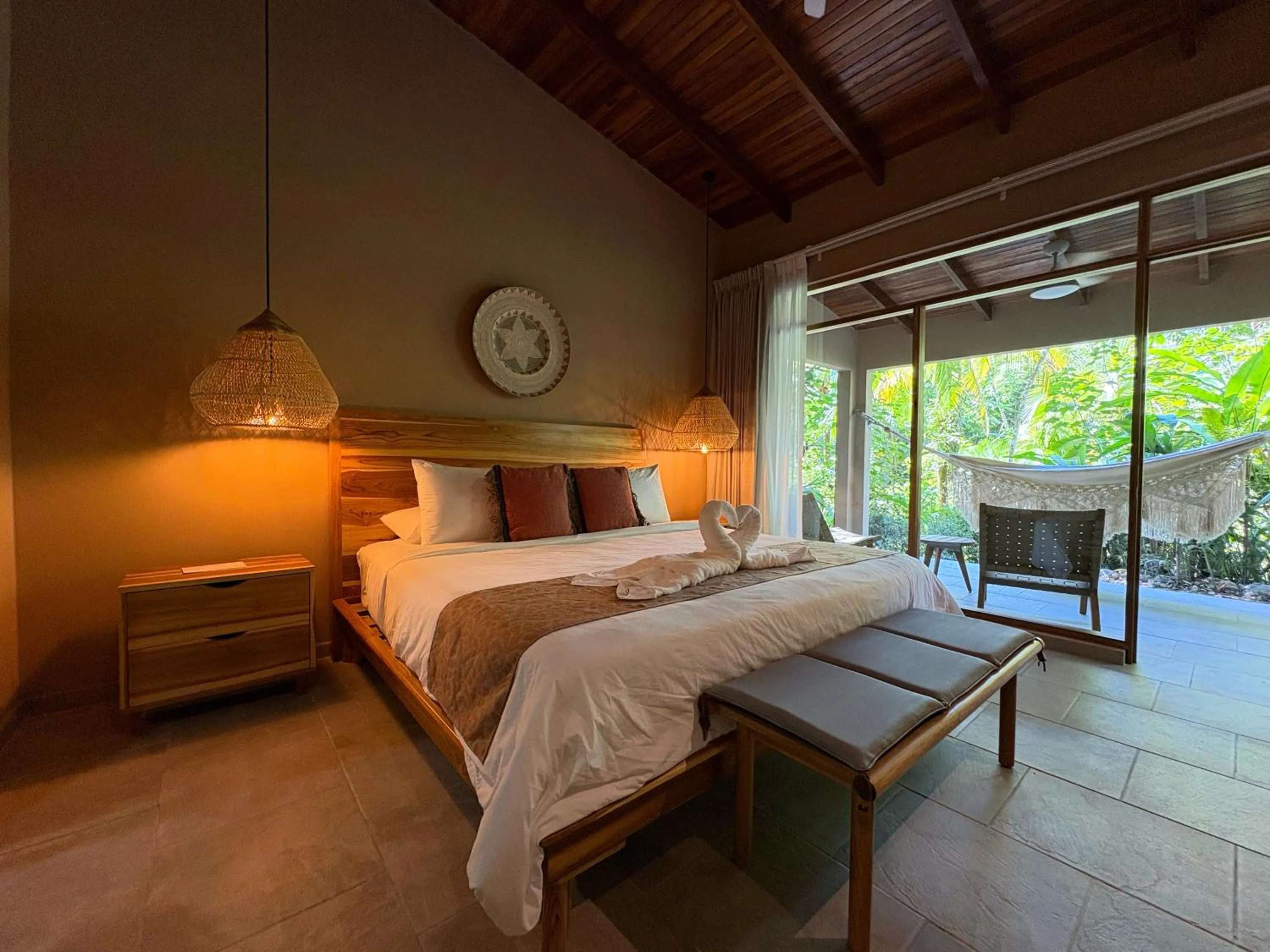 Bed in The Falls at Manuel Antonio