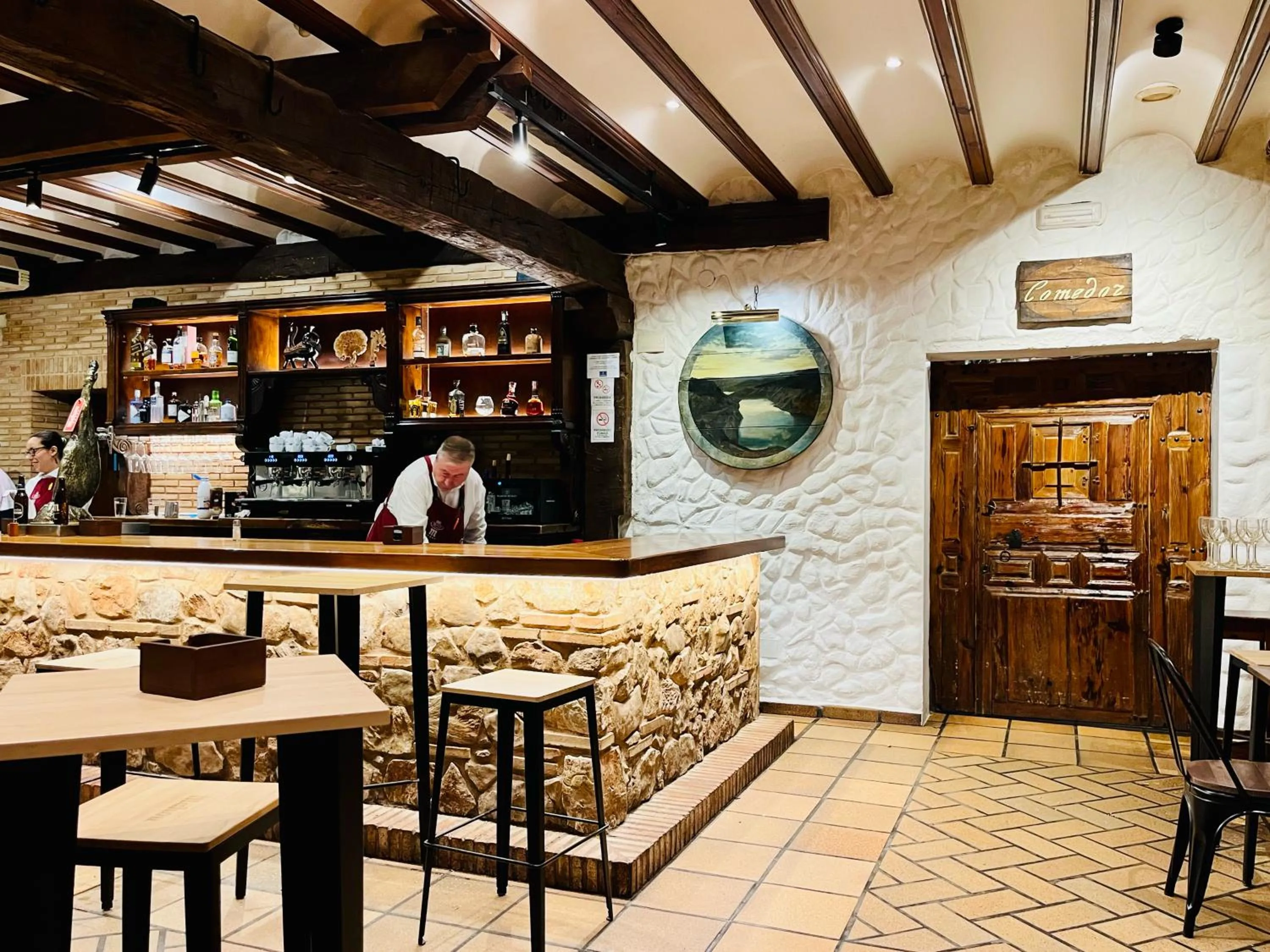 Lounge or bar in Seto del Palancar