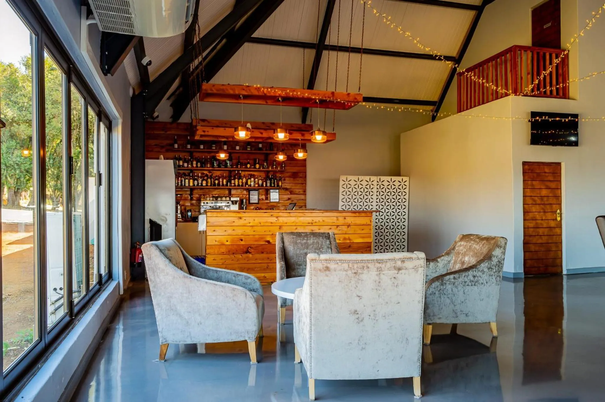 Living room in Mount Shekinah Country Hotel