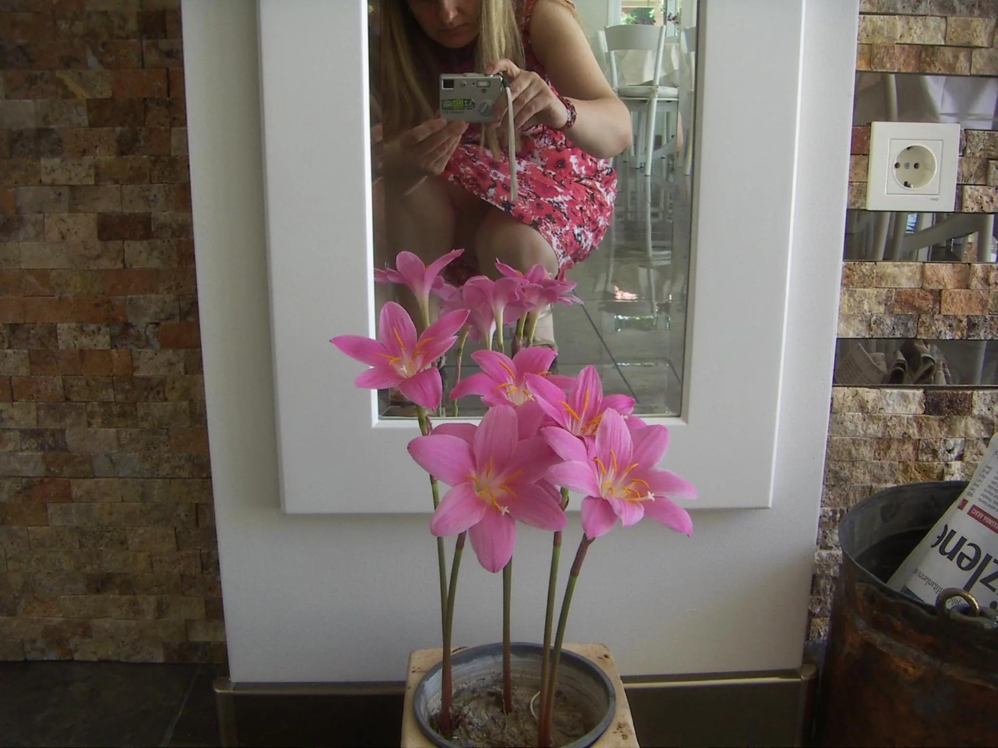 Decorative detail in Melaike Hotel