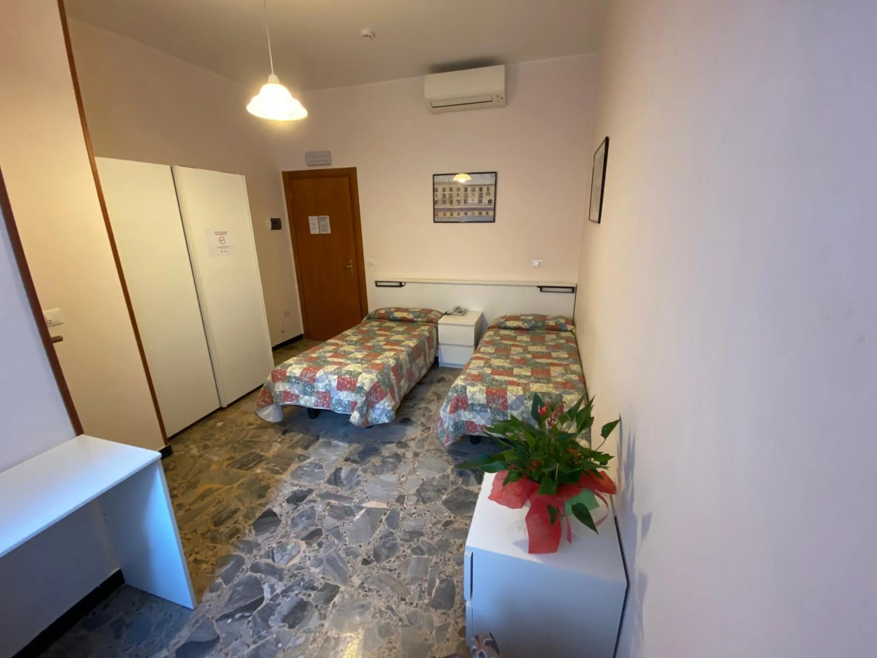 Bed in Hotel San Marco