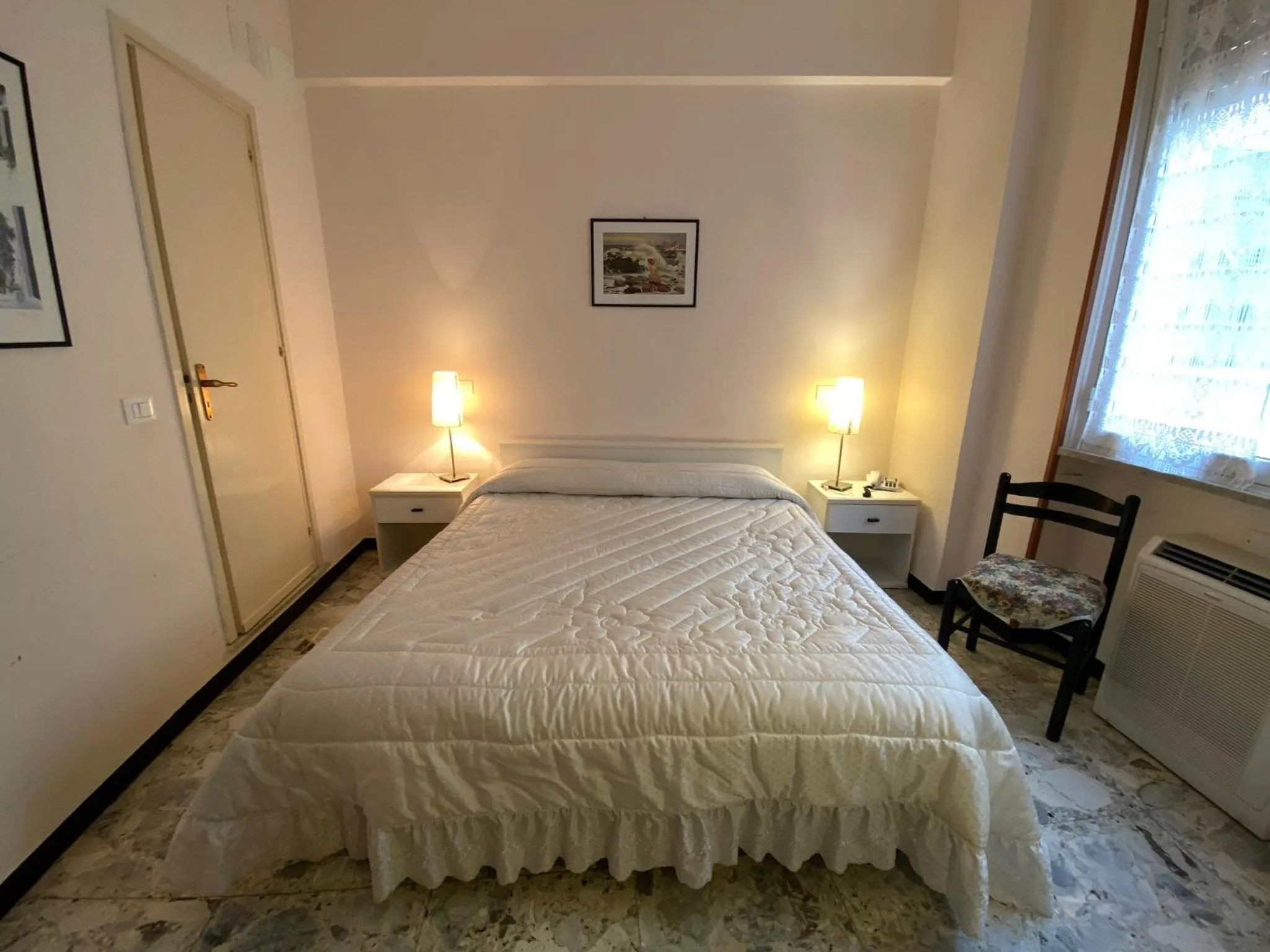 Bed in Hotel San Marco