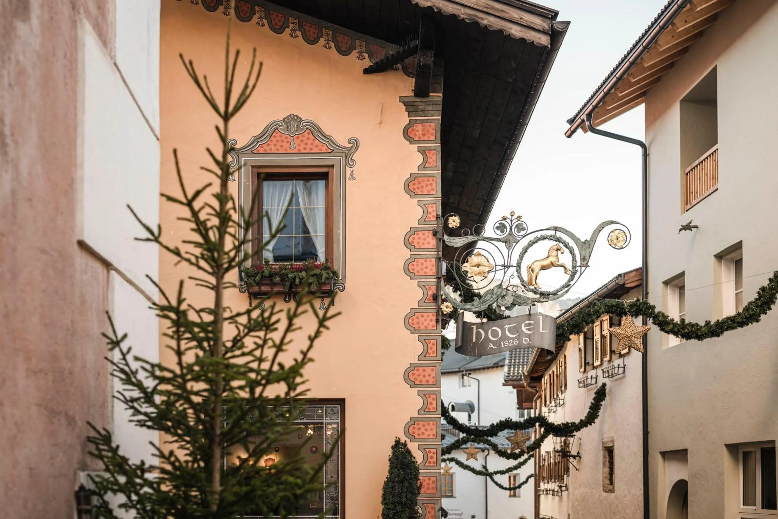 Property building in Hotel Cavallino D'Oro Bed&Breakfast