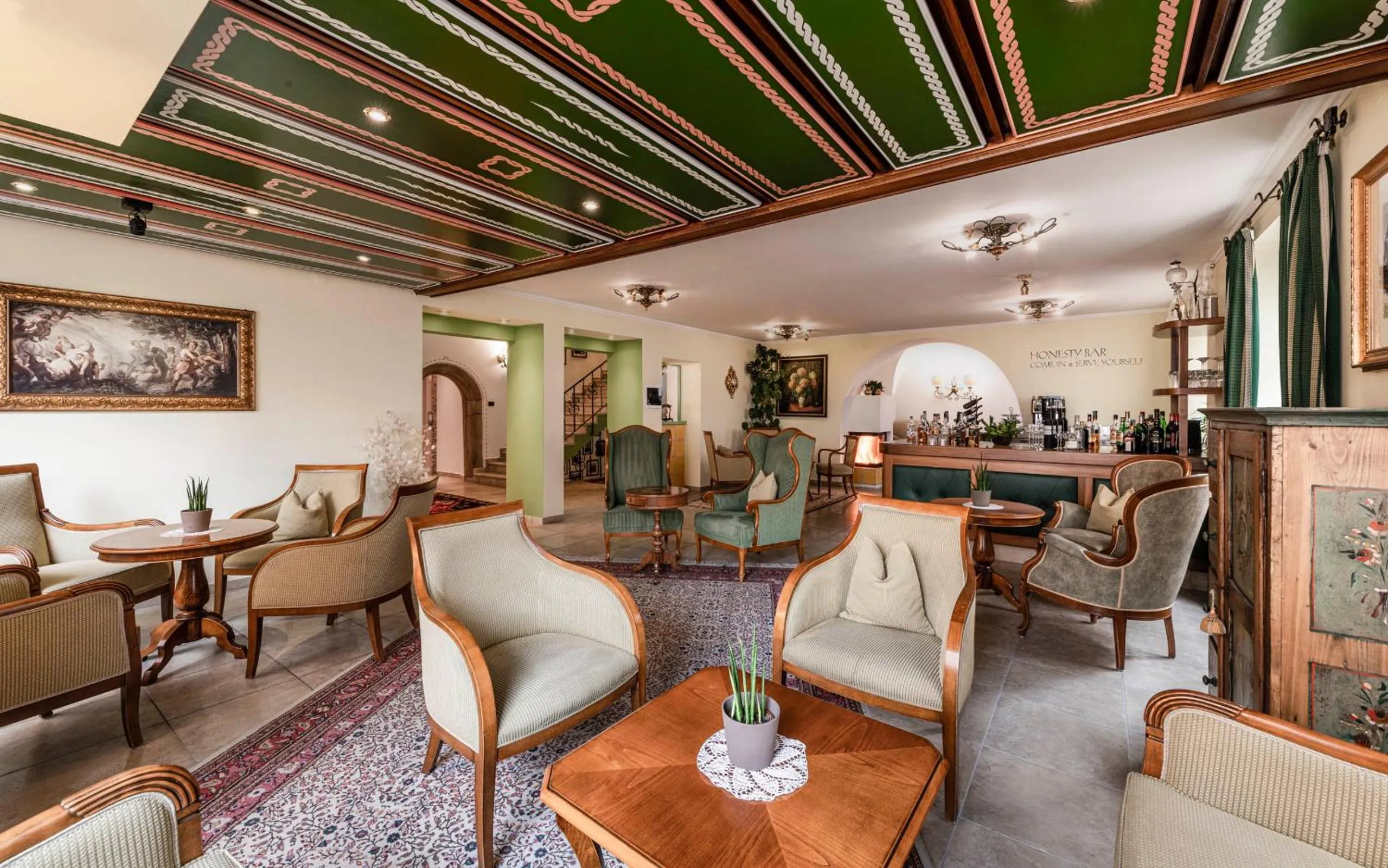 Lounge or bar in Hotel Cavallino D'Oro Bed&Breakfast